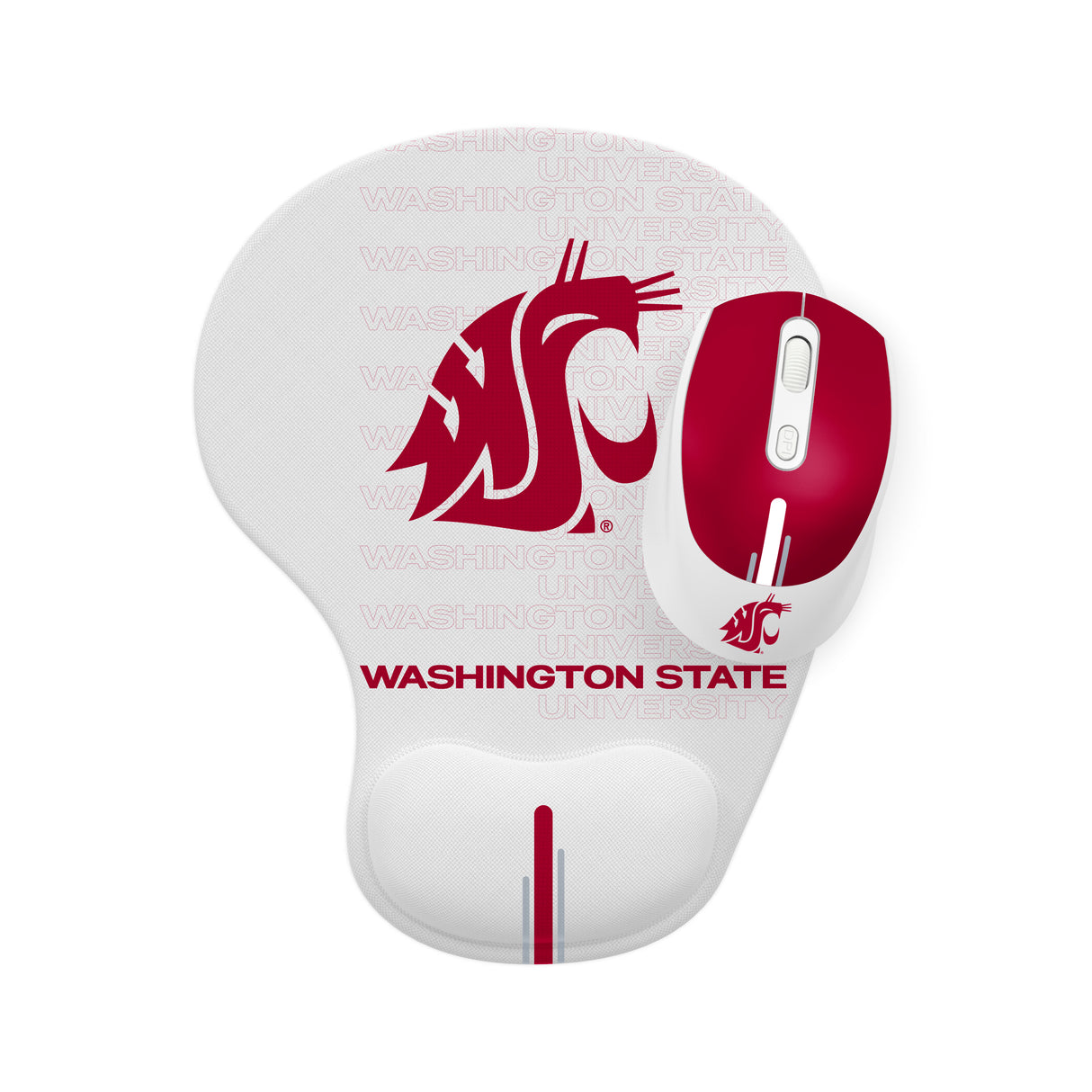 Washington State Cougars Collegiate Mouse + Mousepad