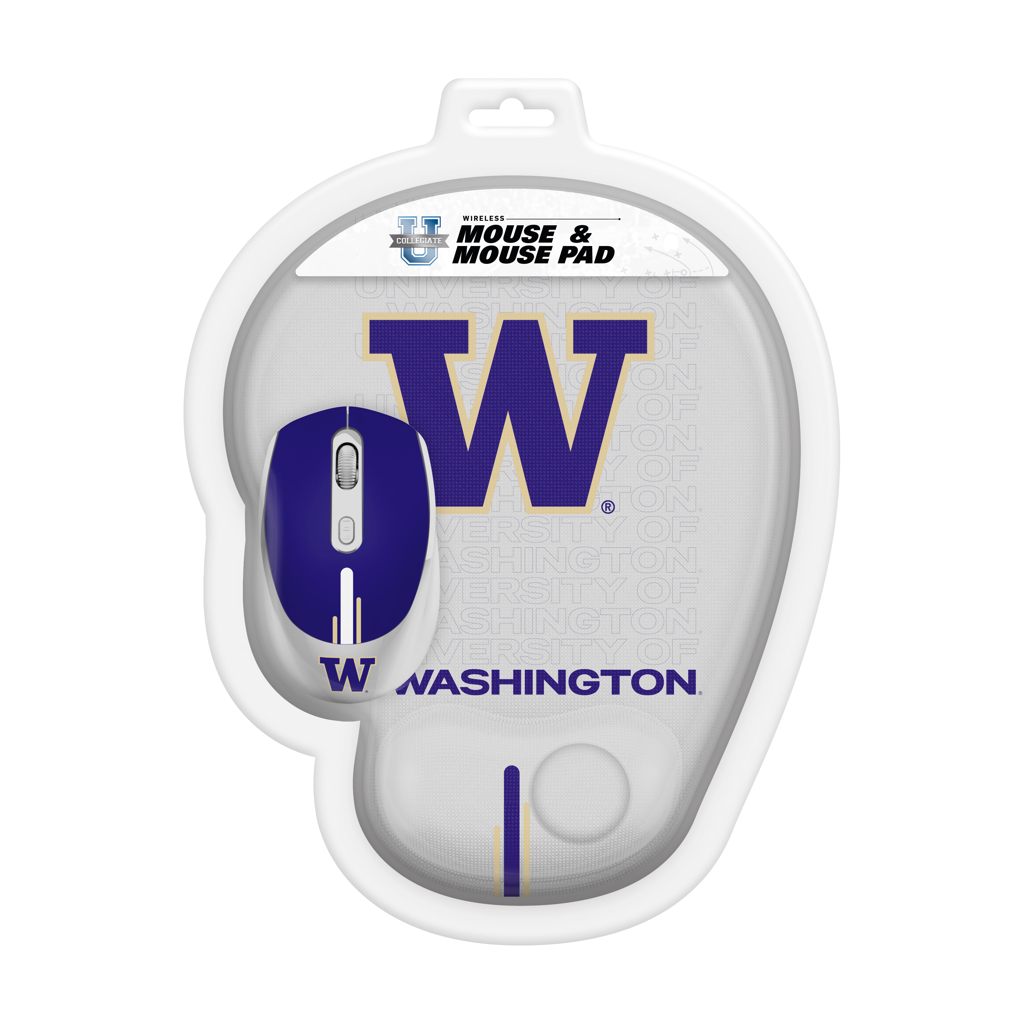 Washington Huskies Collegiate Mouse + Mousepad