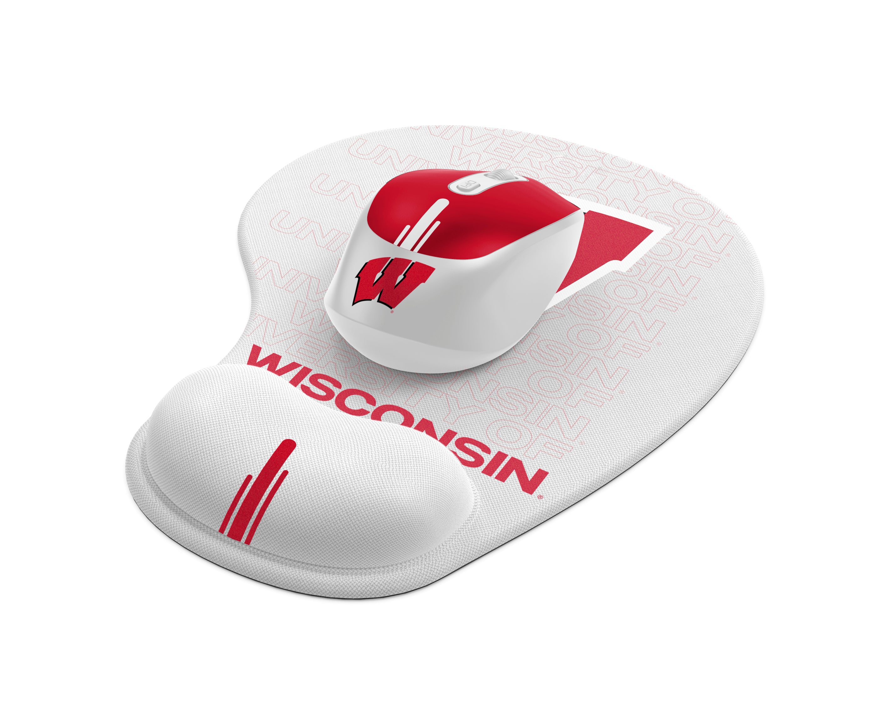 Wisconsin Badgers Collegiate Mouse + Mousepad