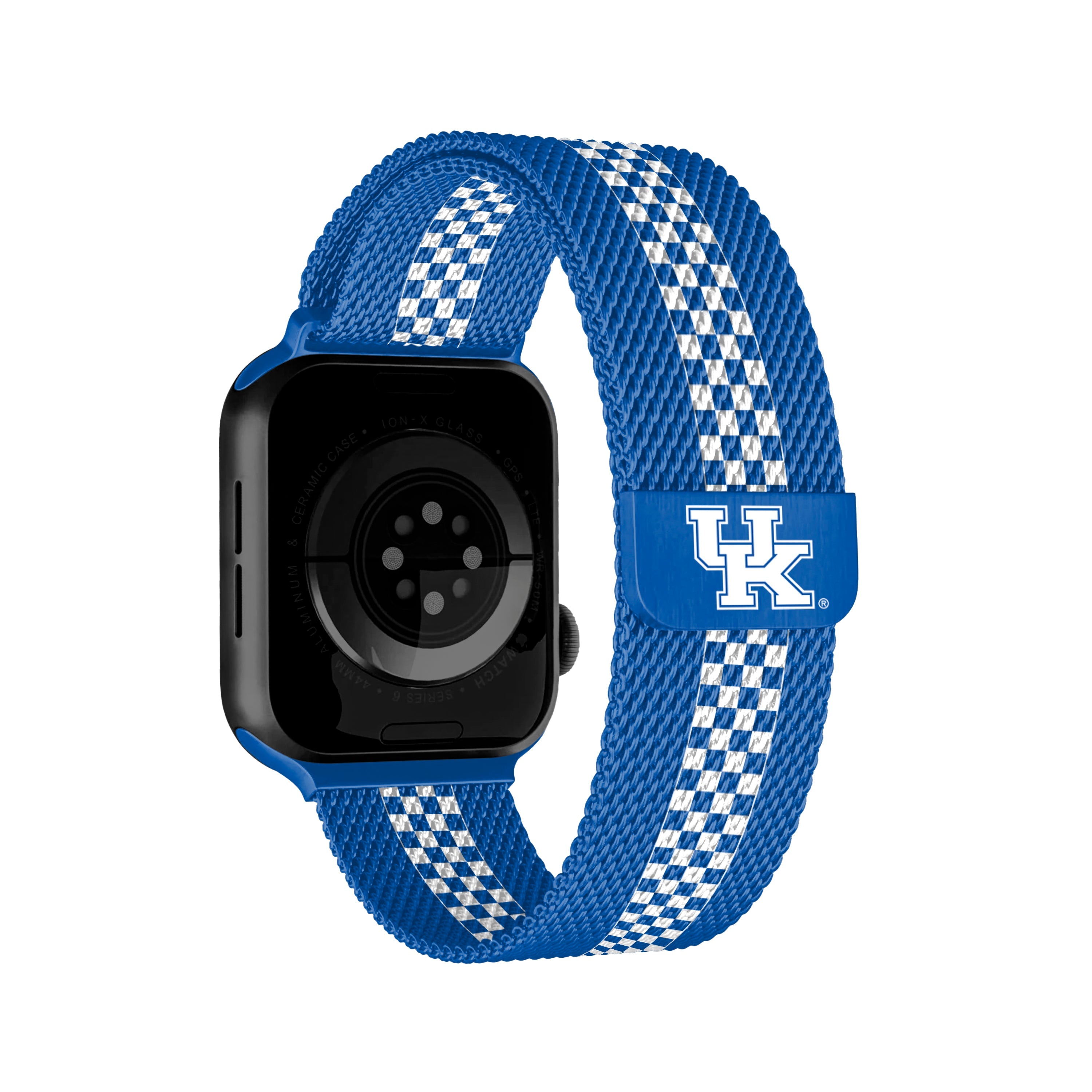 Kentucky Wildcats NCAA Striped Metallic Watch Band (38mm)