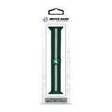 Michigan State Spartans NCAA Striped Metallic Watch Band (38mm)