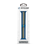 North Carolina A & T State University NCAA Striped Metallic Watch Band (38mm)