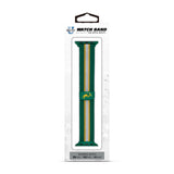 North Dakota State Bison NCAA Striped Metallic Watch Band (38mm)