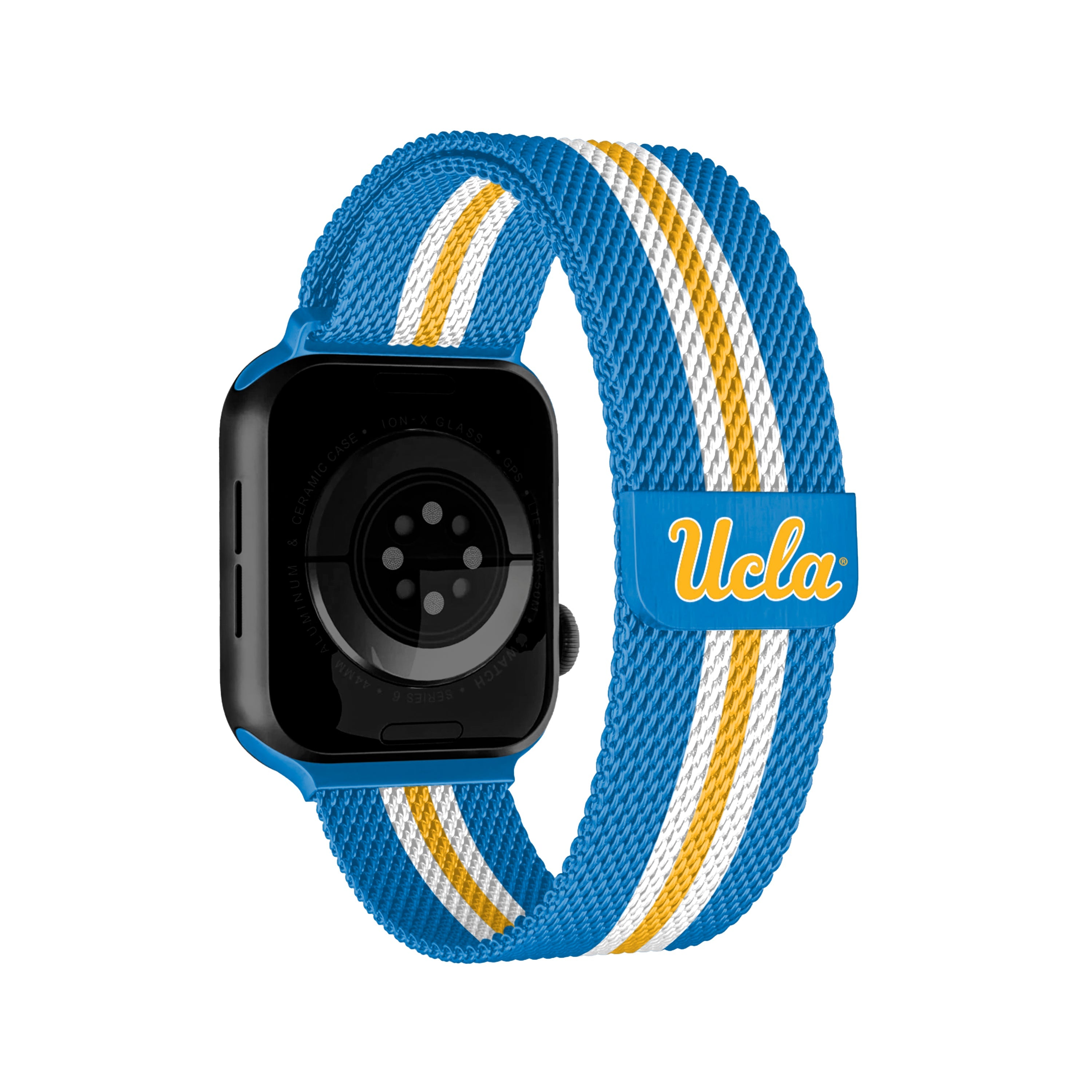 NCAA Striped Metallic Watch Band (38mm)