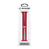 Youngstown State University NCAA Striped Metallic Watch Band (38mm)