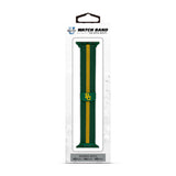 Baylor Bears NCAA Striped Metallic Watch Band (42mm)