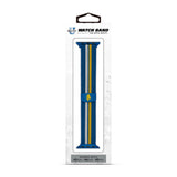 North Carolina A & T State University NCAA Striped Metallic Watch Band (42mm)