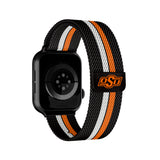 NCAA Striped Metallic Watch Band (42mm)