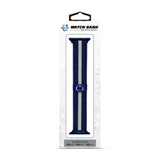 Penn State Nittany Lions NCAA Striped Metallic Watch Band (42mm)
