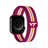 NCAA Striped Metallic Watch Band (42mm)