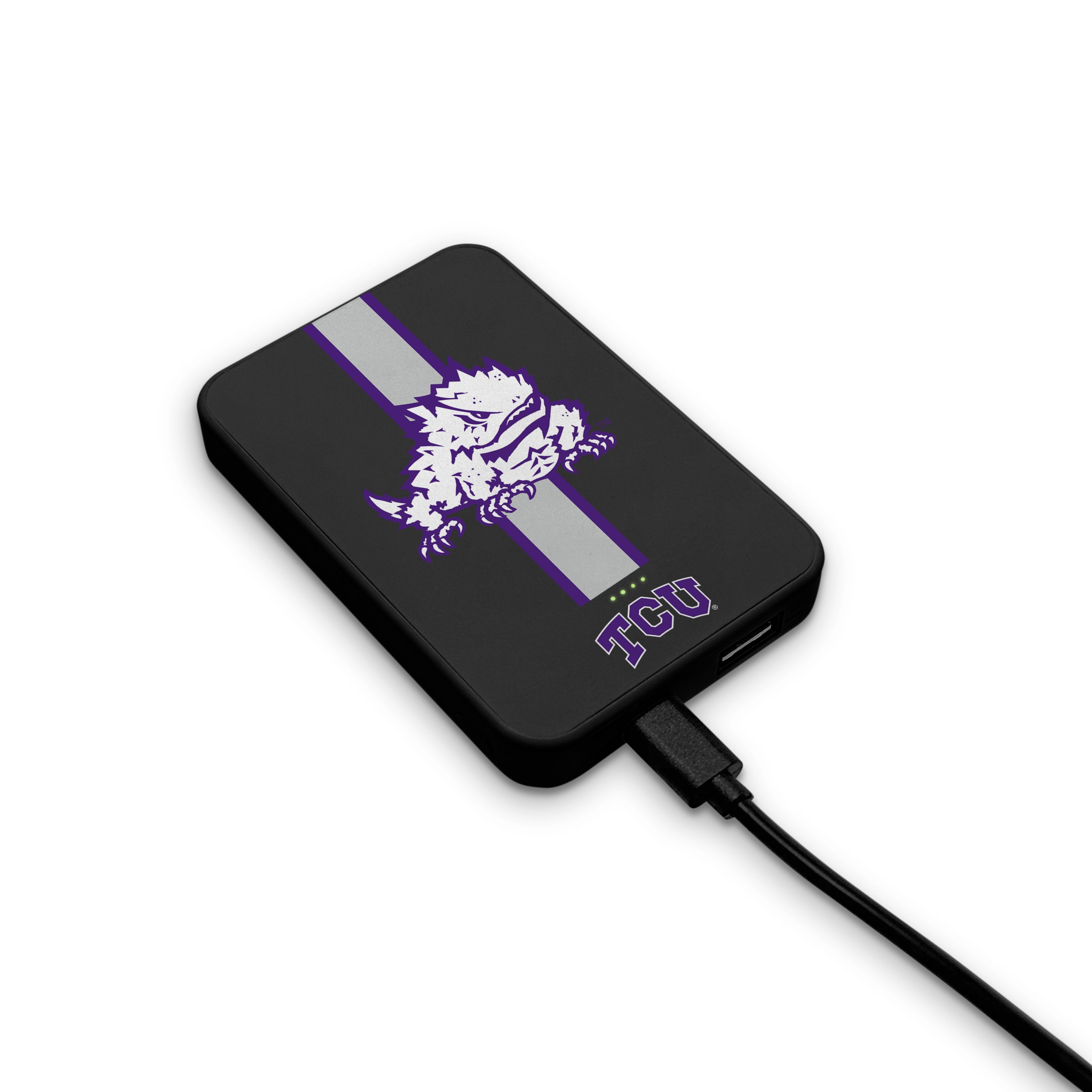 Tcu Horned Frogs NCAA Wireless Charging Magnetic Power Bank 2-Pack