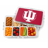 SOAR NCAA Snackle Box- 8 Compartments- Indiana Hoosiers