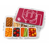 SOAR NCAA Snackle Box- 8 Compartments- Oklahoma Sooners