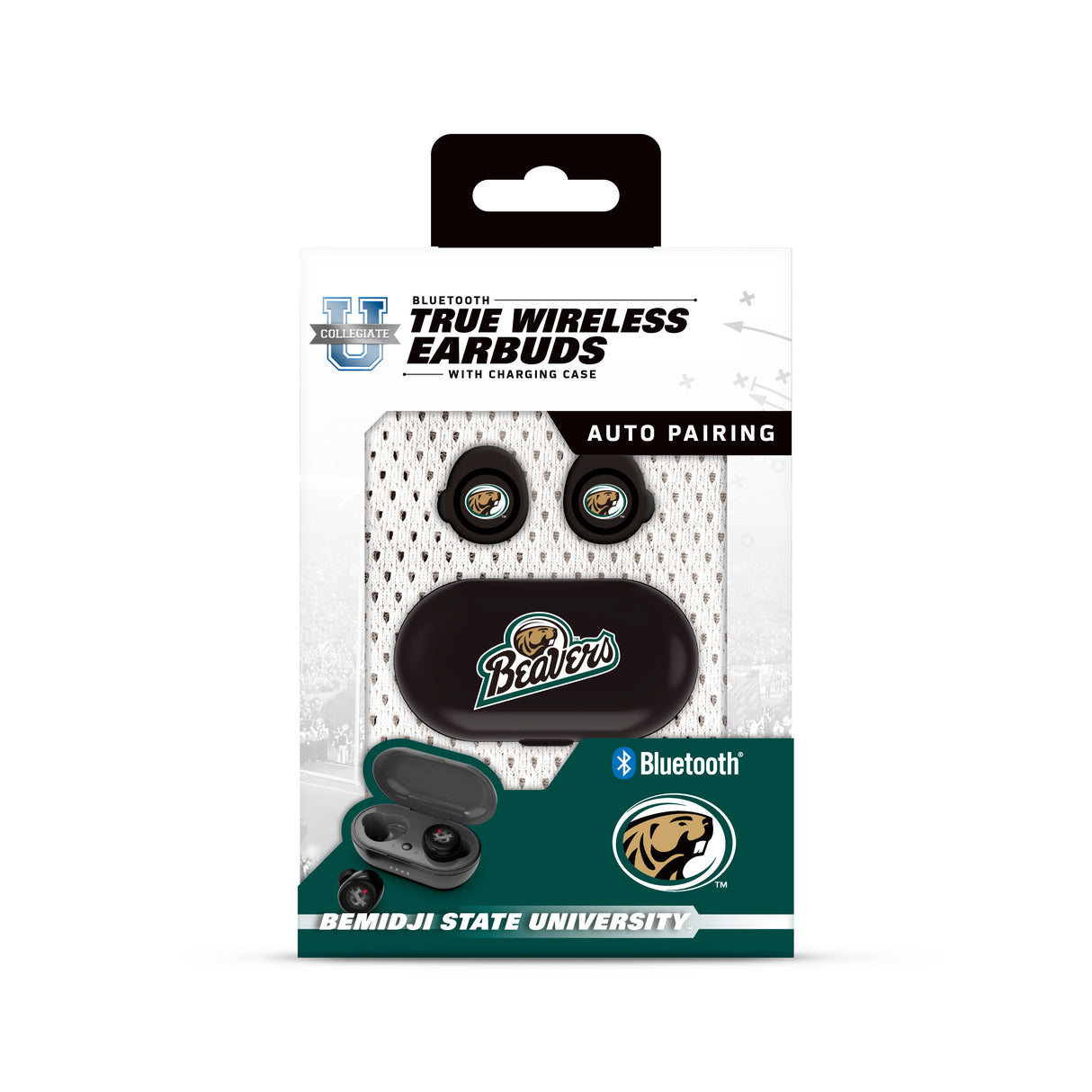 Bemidji State University Collegiate True Wireless Earbuds