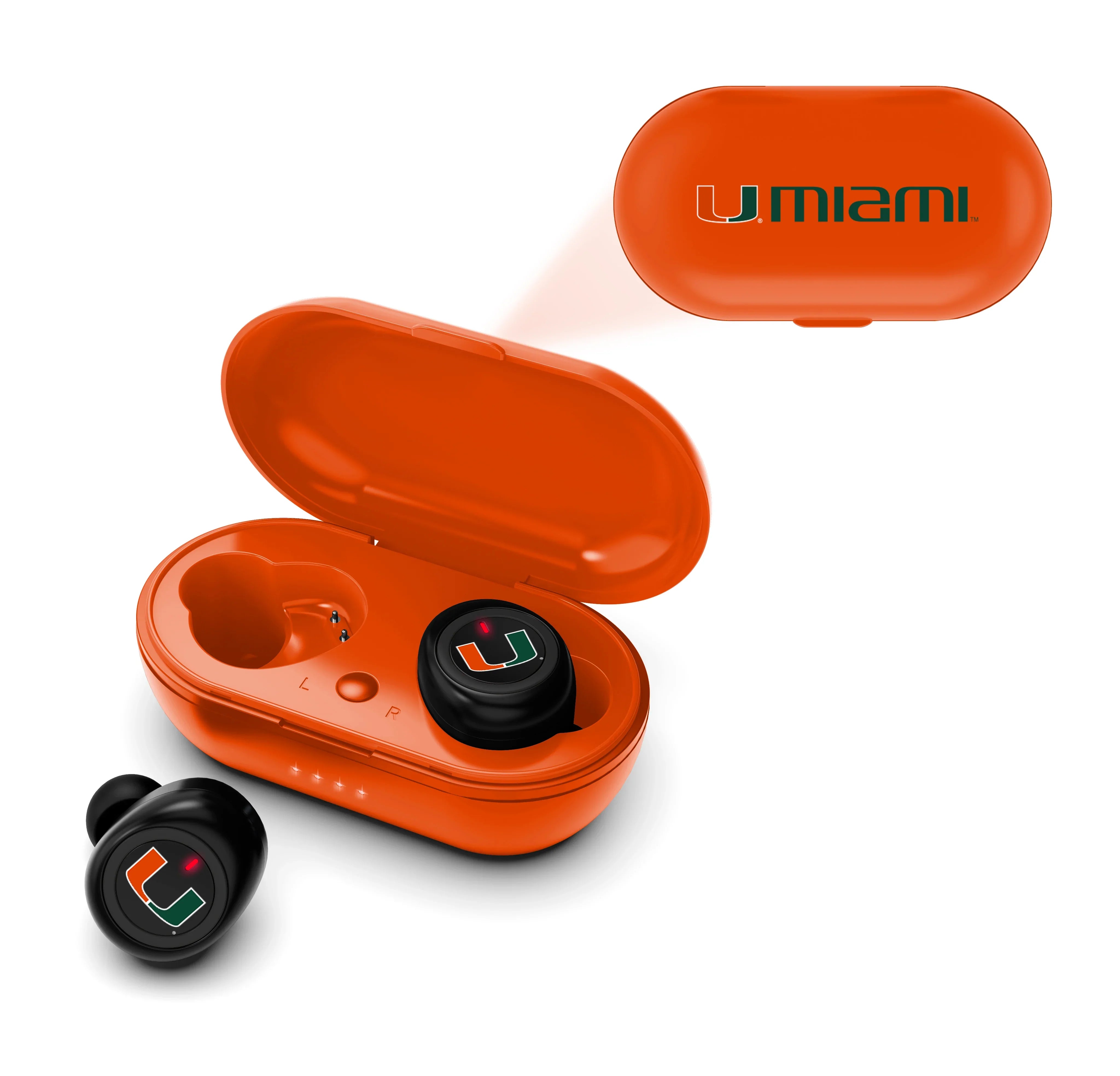 Miami Hurricanes Collegiate True Wireless Earbuds