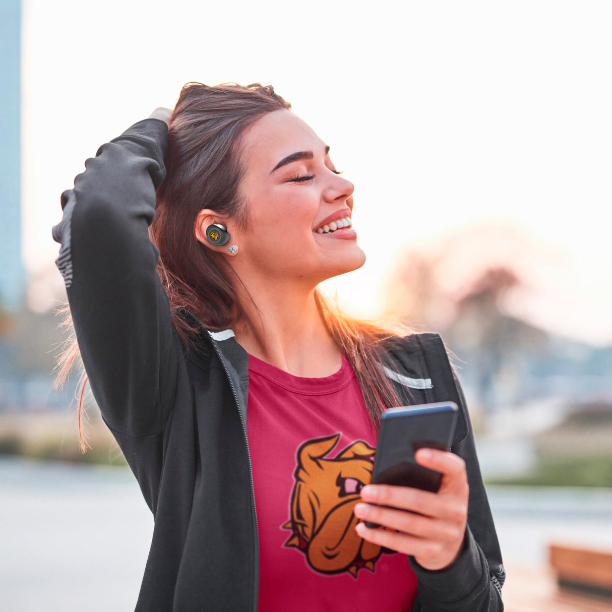 University of Minnesota Duluth Collegiate True Wireless Earbuds