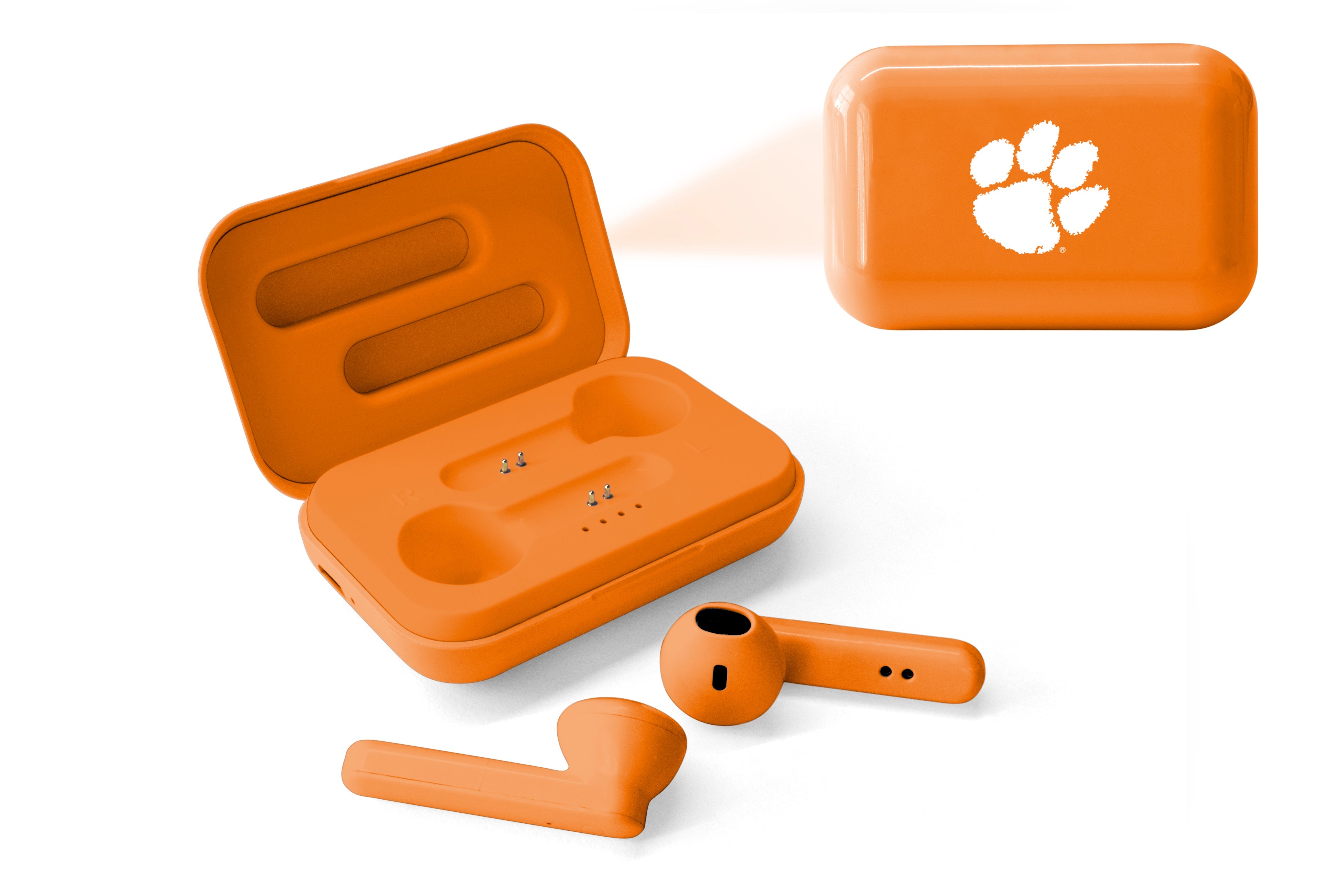 Clemson Tigers NCAA True Wireless Earbuds