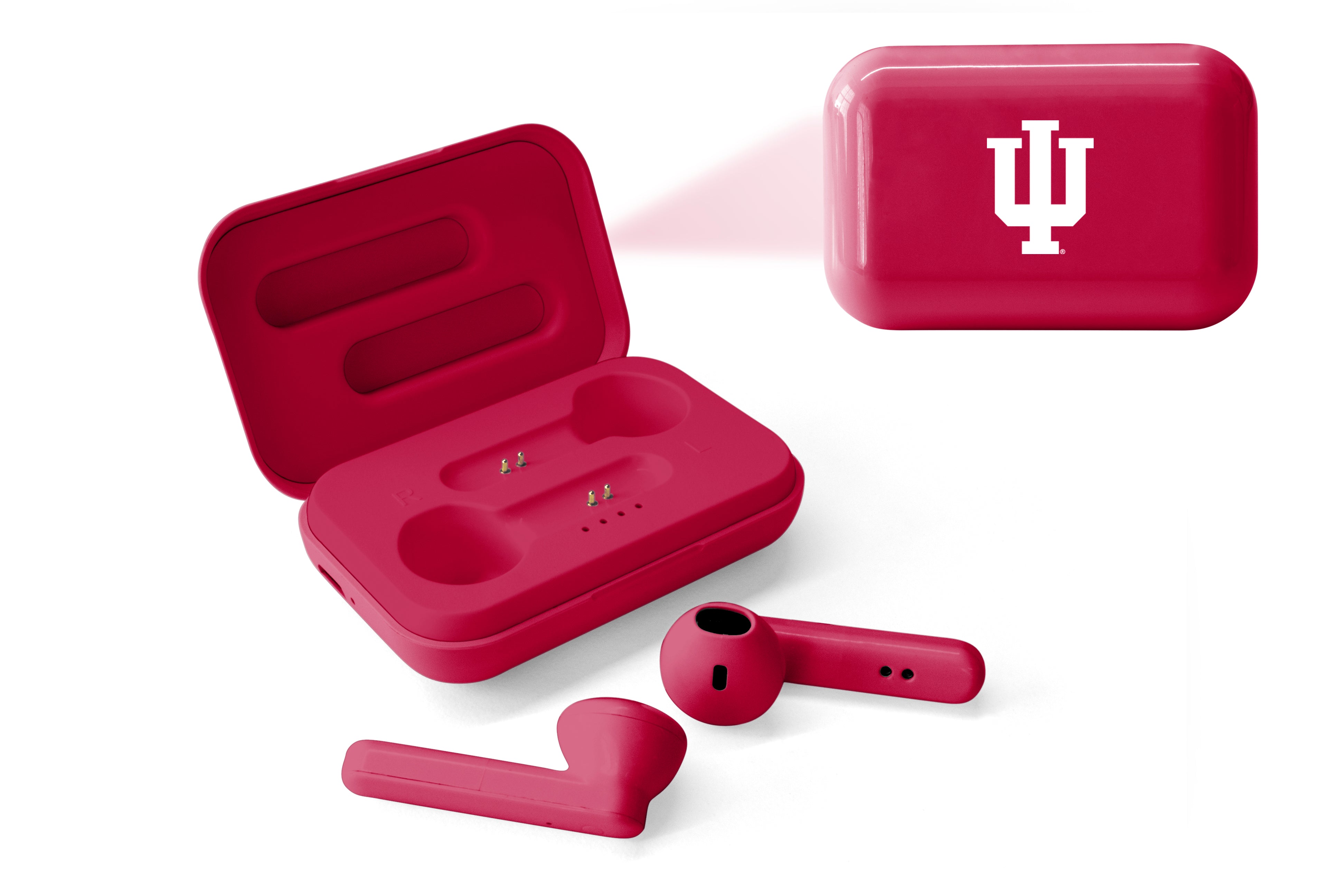 Indiana Hoosiers NCAA True Wireless Earbuds