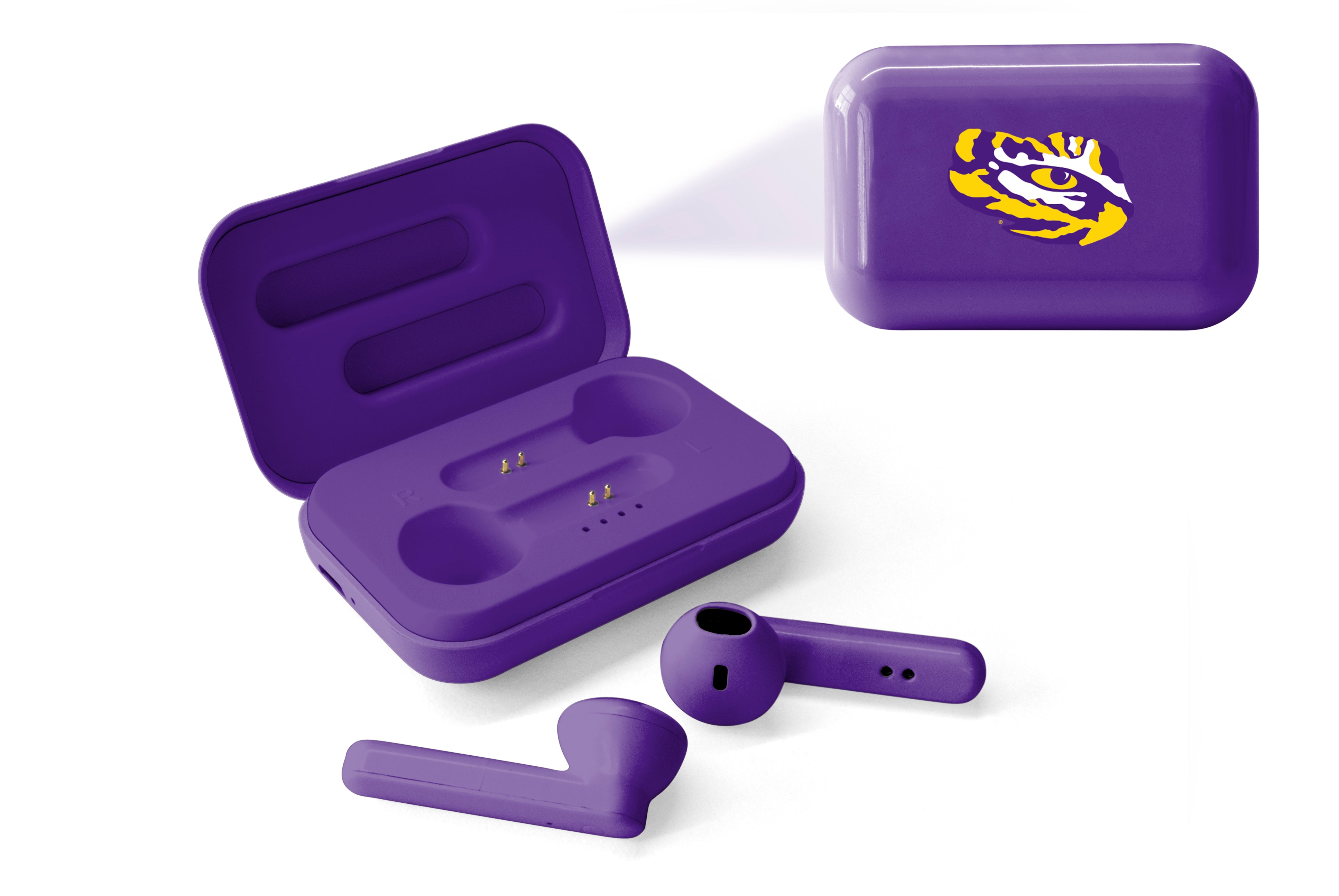 LSU Tigers NCAA True Wireless Earbuds