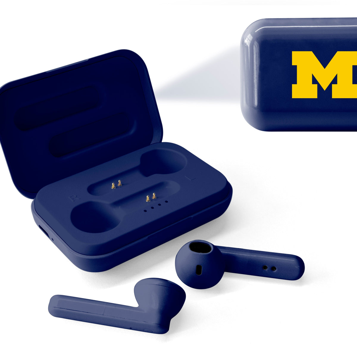 Michigan Wolverines NCAA True Wireless Earbuds – SOAR
