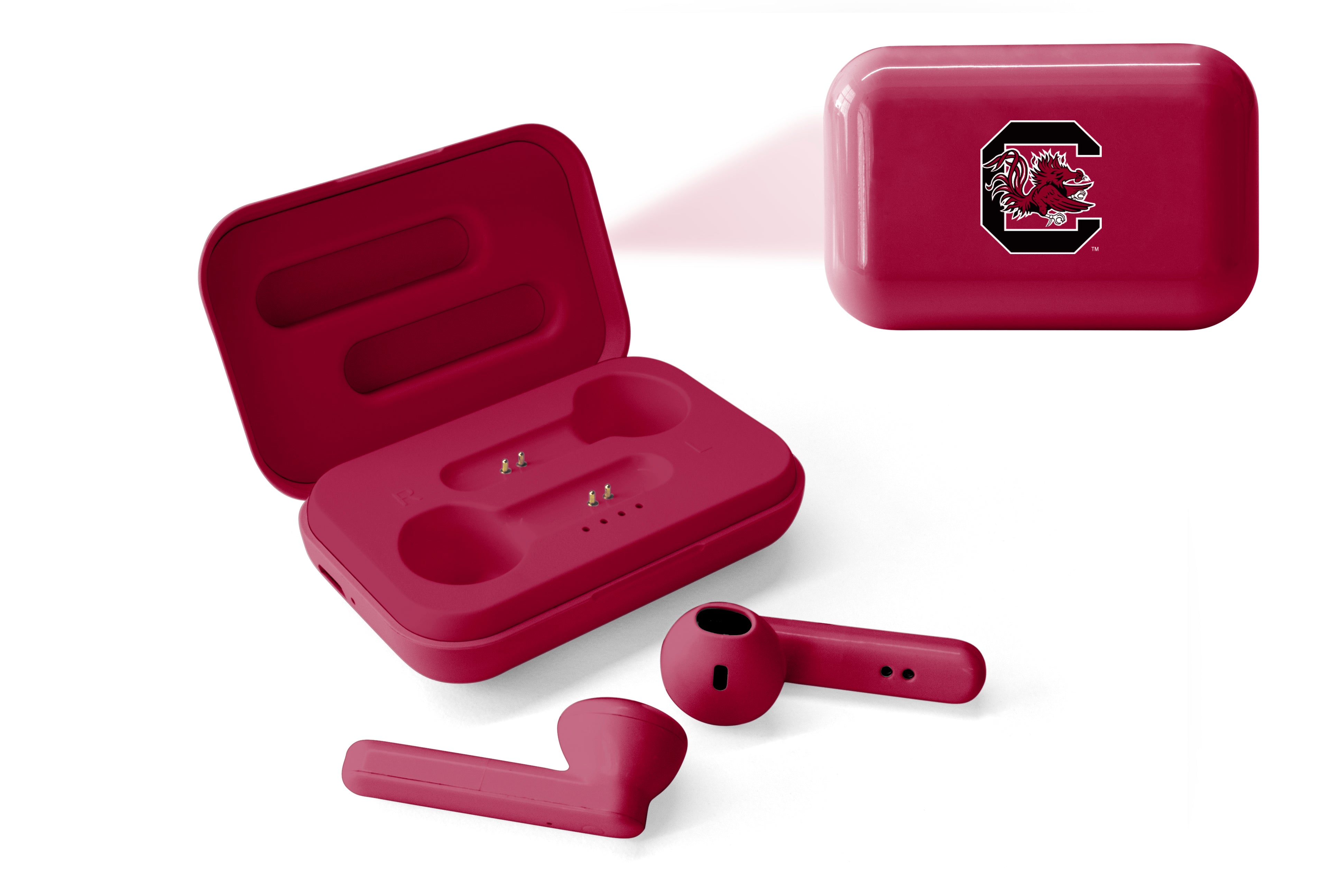 South Carolina Gamecocks NCAA True Wireless Earbuds