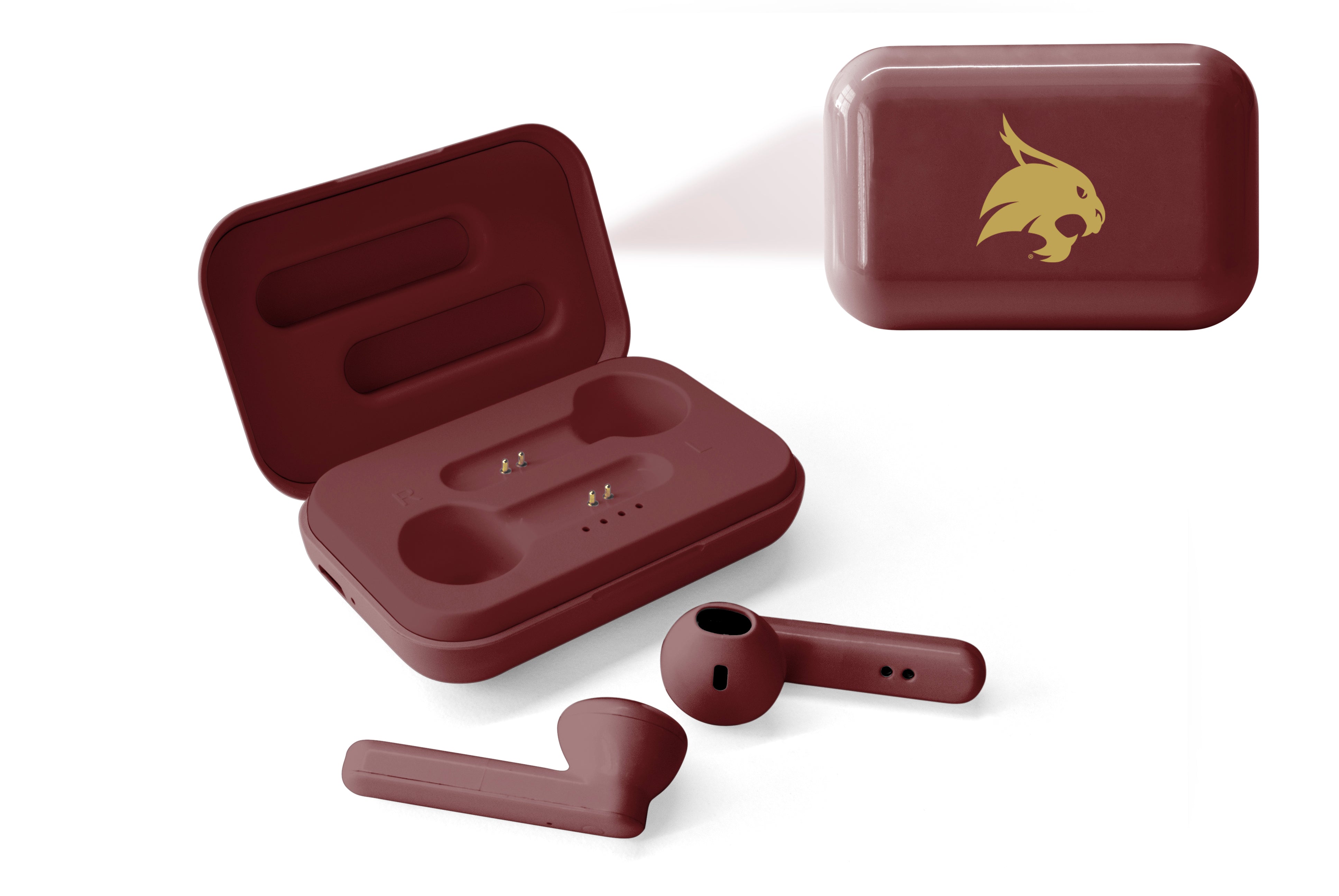 Texas State Bobcats NCAA True Wireless Earbuds