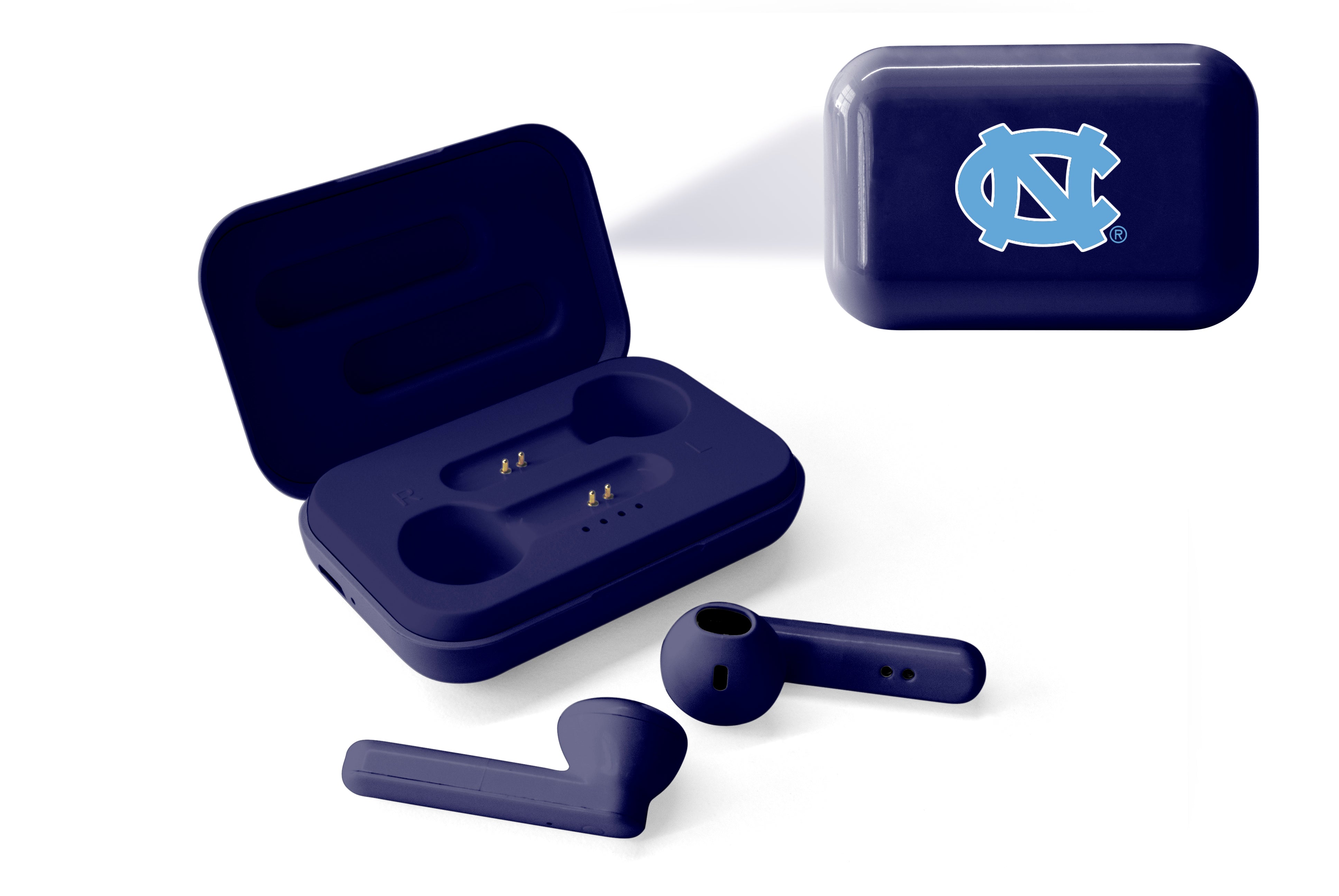 North Carolina Tar Heels NCAA True Wireless Earbuds