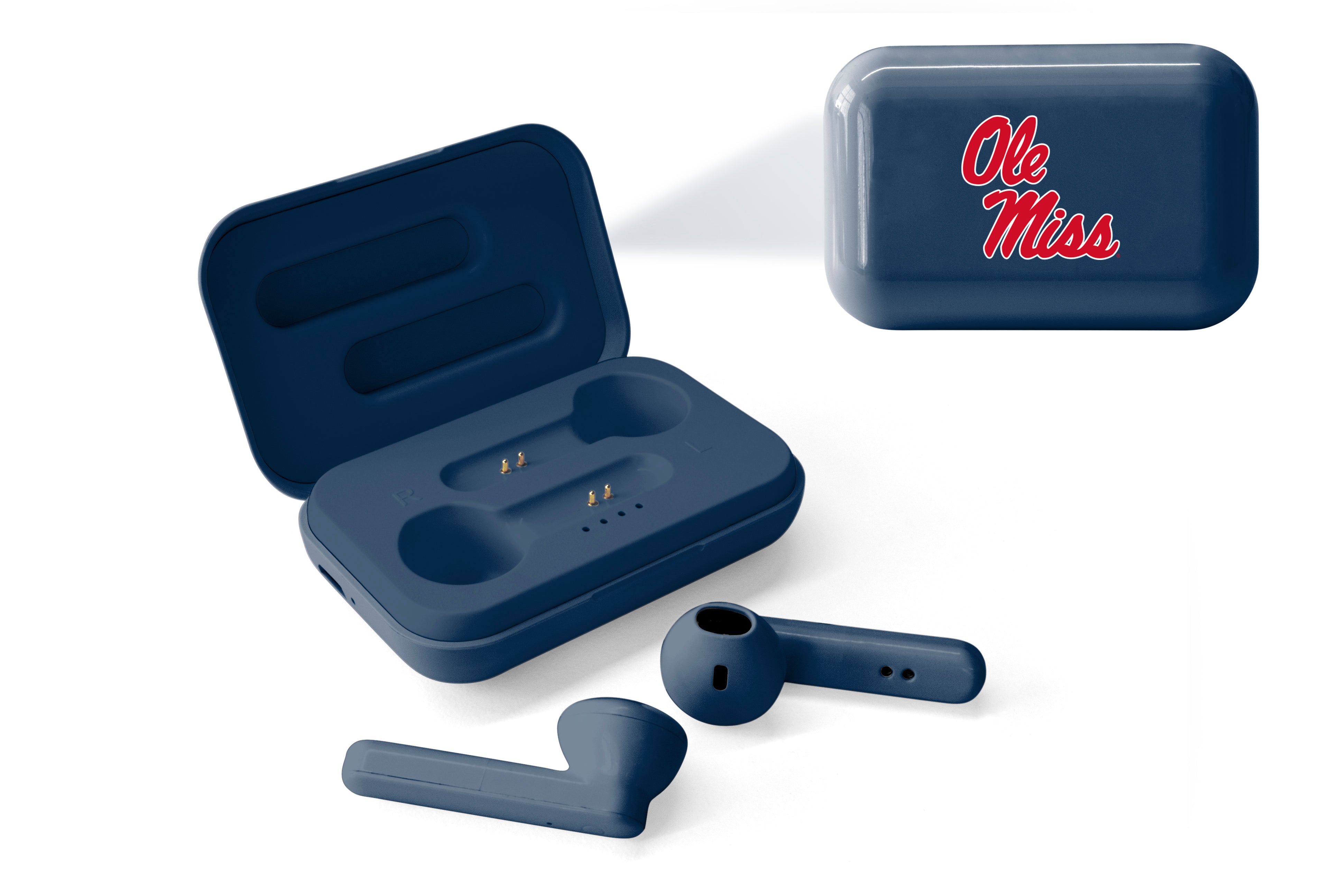 Ole Miss Rebels NCAA True Wireless Earbuds