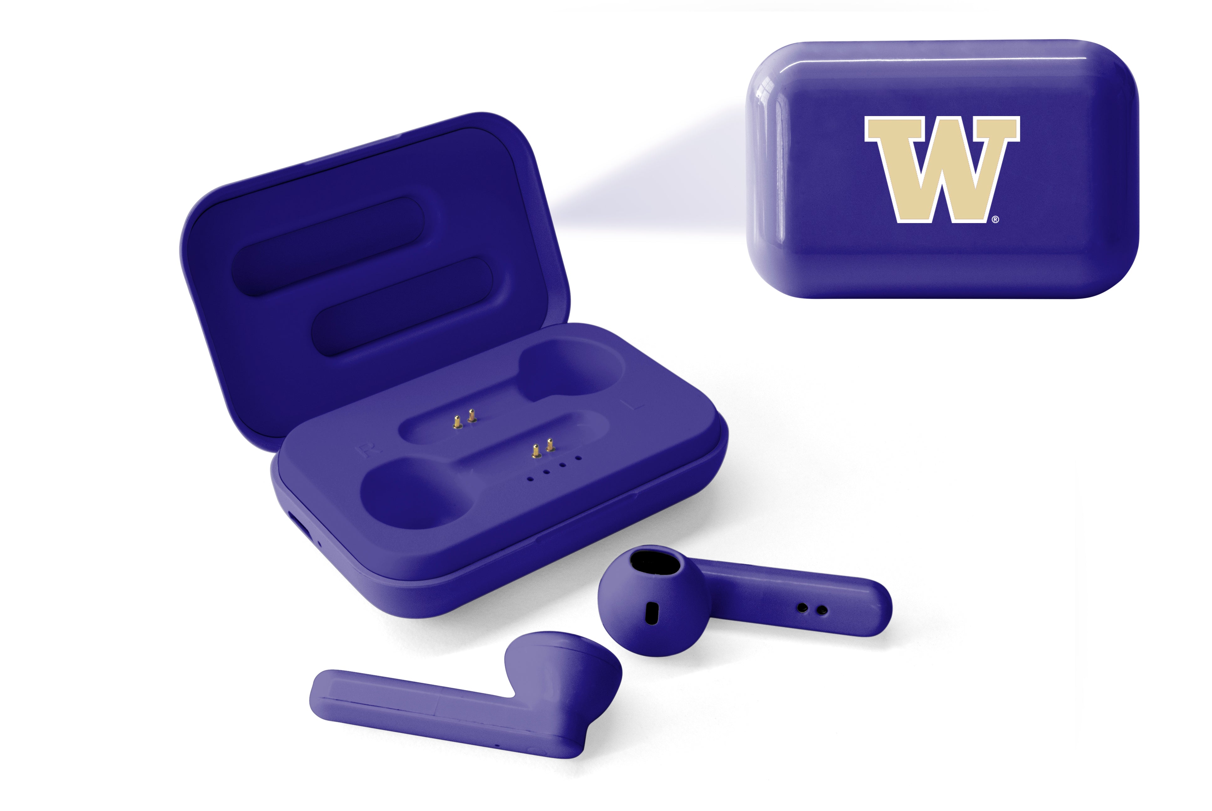 Washington Huskies NCAA True Wireless Earbuds