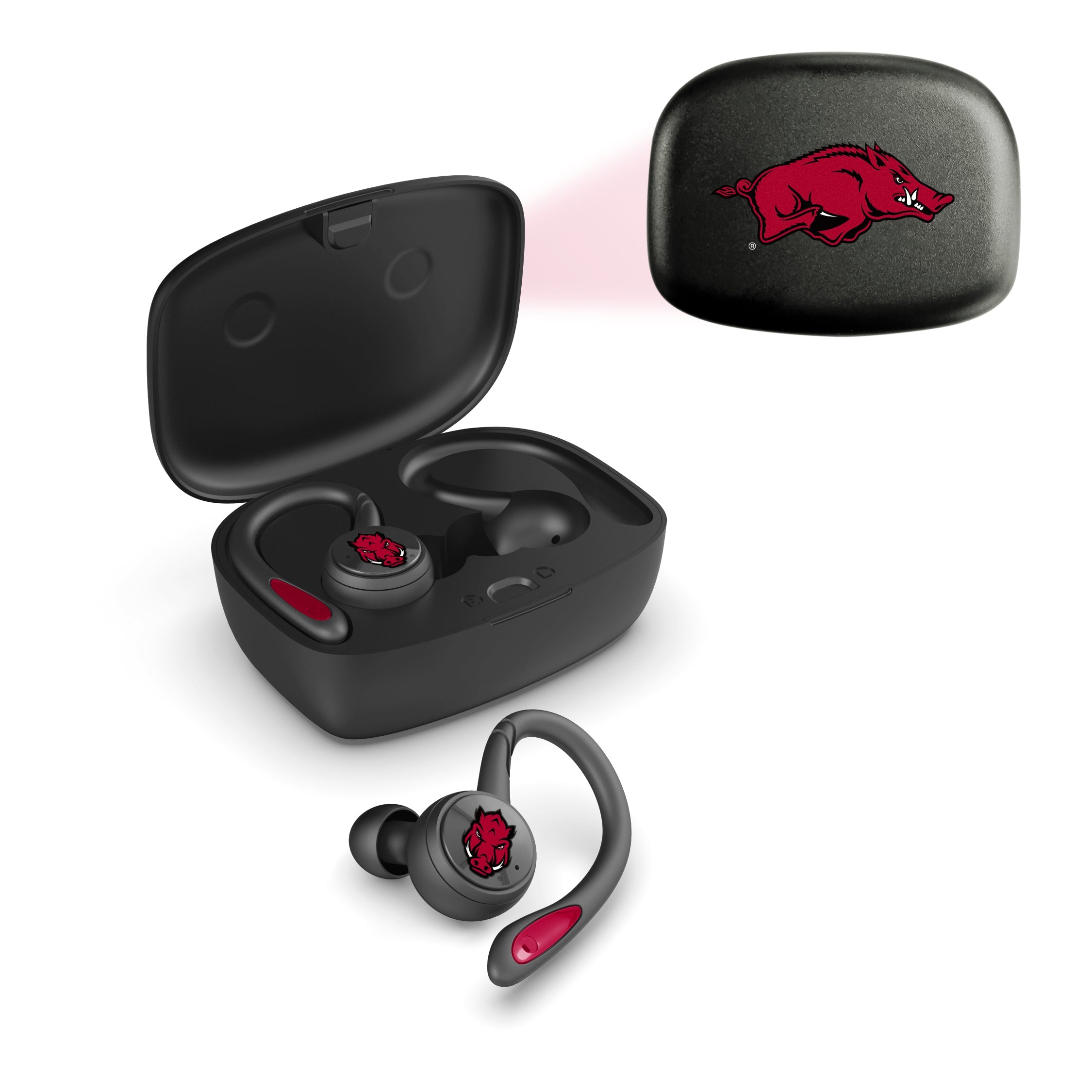 Arkansas Razorbacks NCAA Sport True Wireless Earbuds