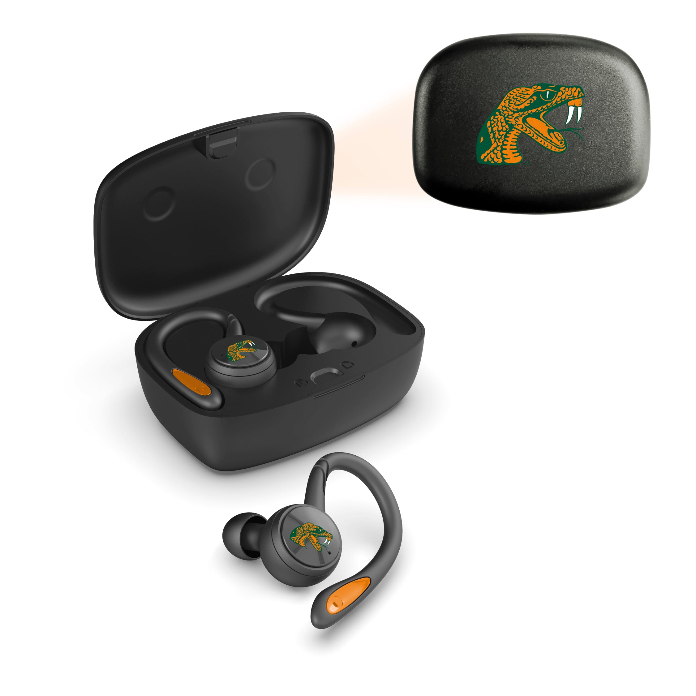 Florida A&M NCAA Sport True Wireless Earbuds