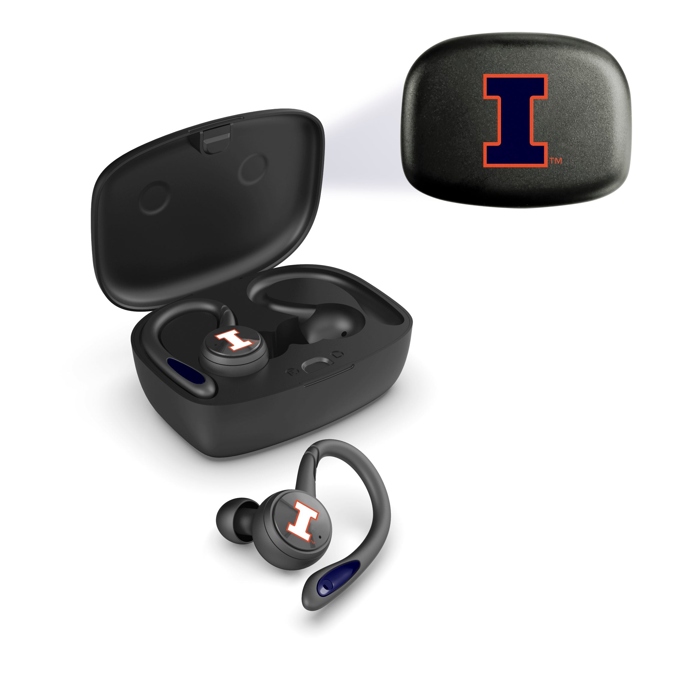 Illinois Fighting Illini NCAA Sport True Wireless Earbuds