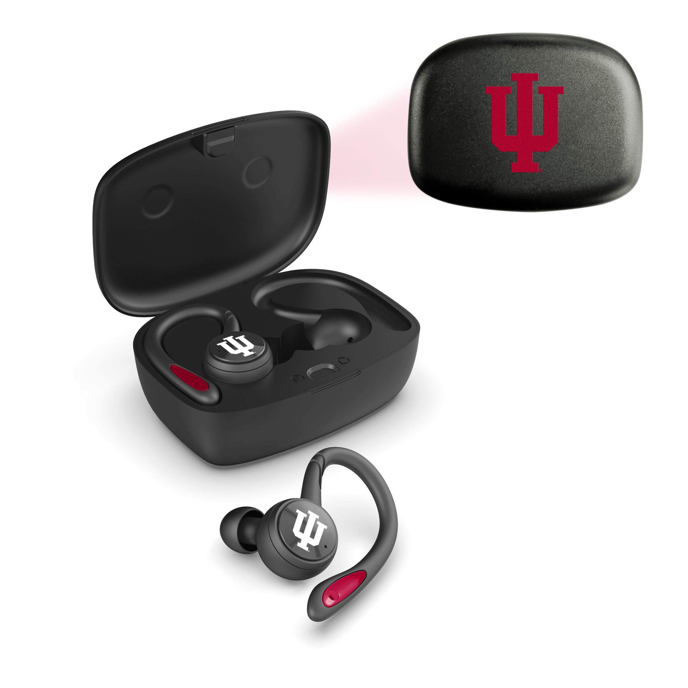 Indiana Hoosiers NCAA Sport True Wireless Earbuds