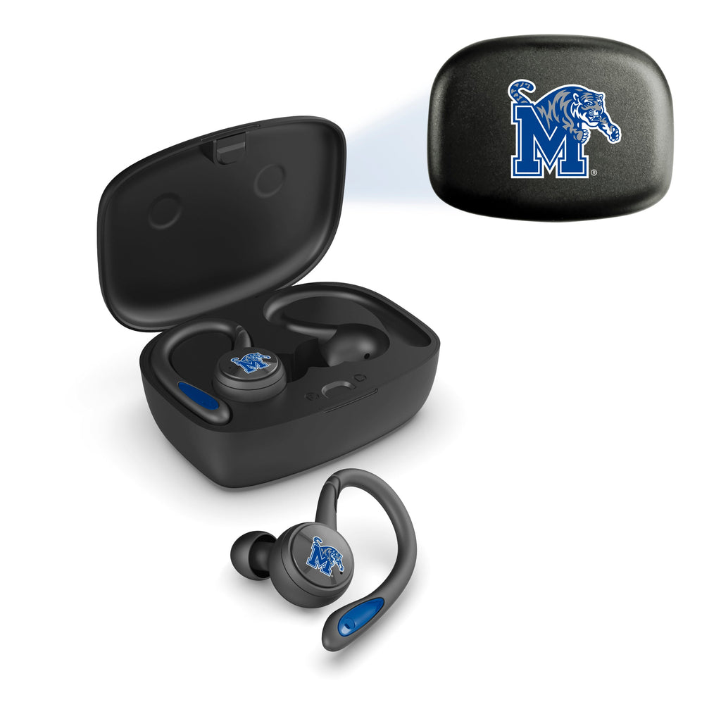 Memphis Tigers Collegiate Sport True Wireless Earbuds