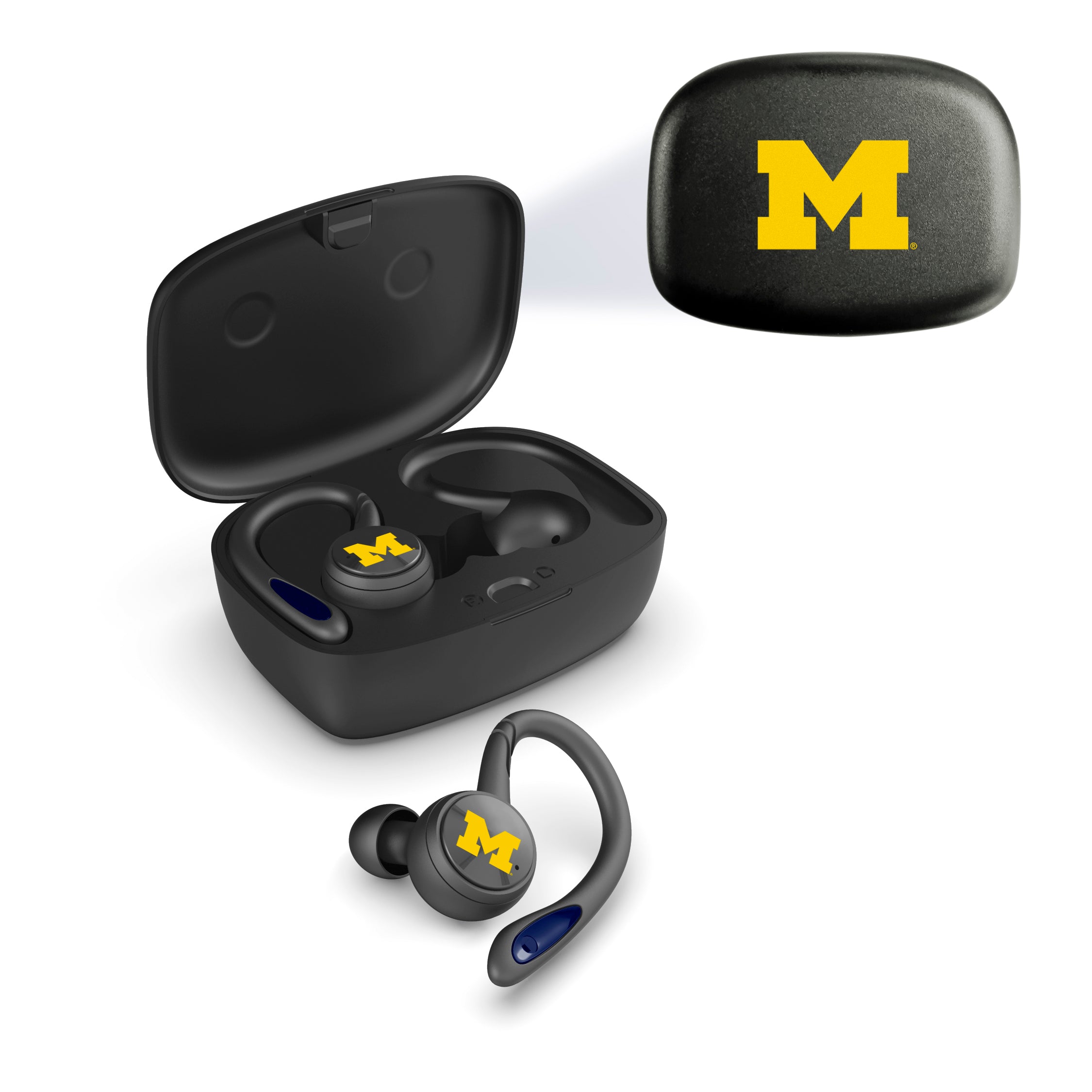 Michigan Wolverines NCAA Sport True Wireless Earbuds