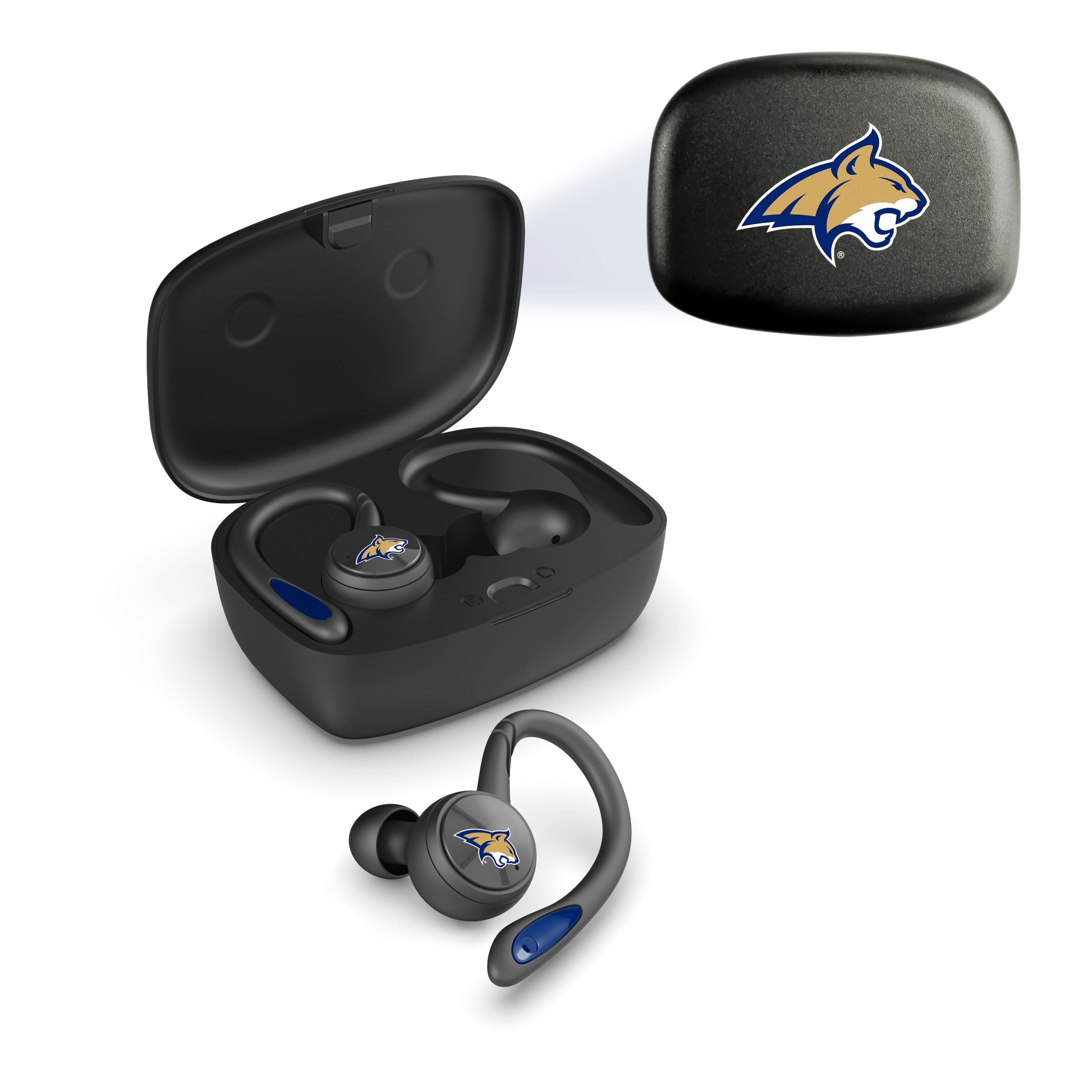 Montana State Bobcats NCAA Sport True Wireless Earbuds