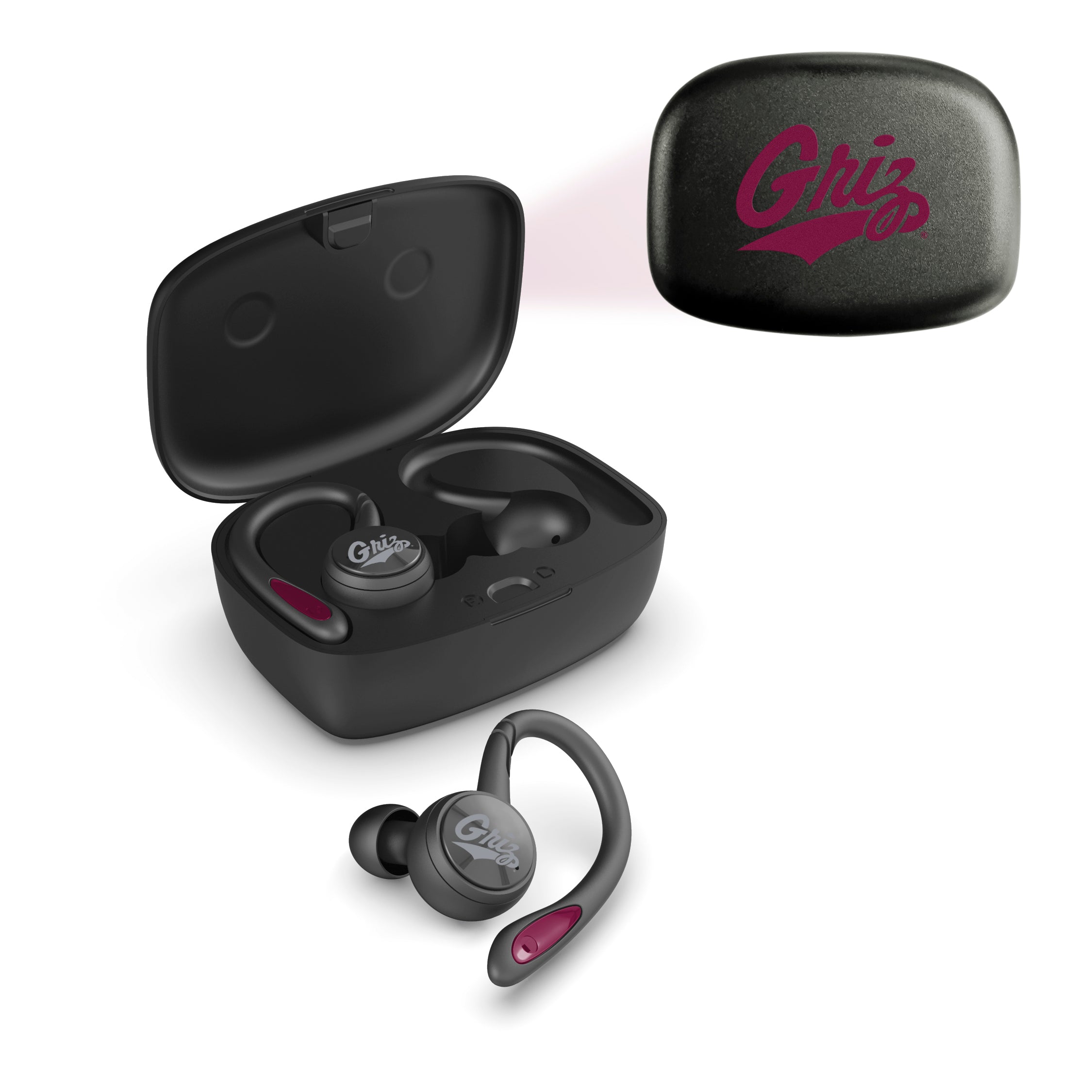 Montana Grizzlies NCAA Sport True Wireless Earbuds