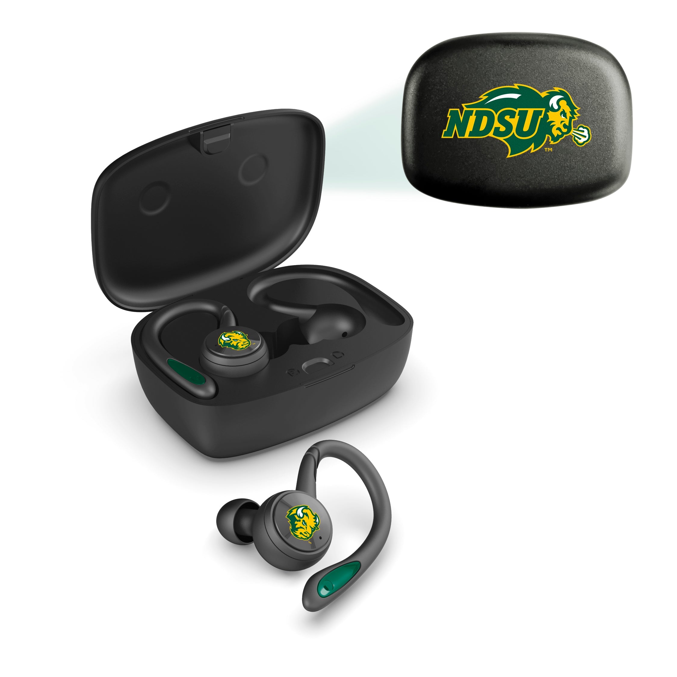 North Dakota State University NCAA Sport True Wireless Earbuds