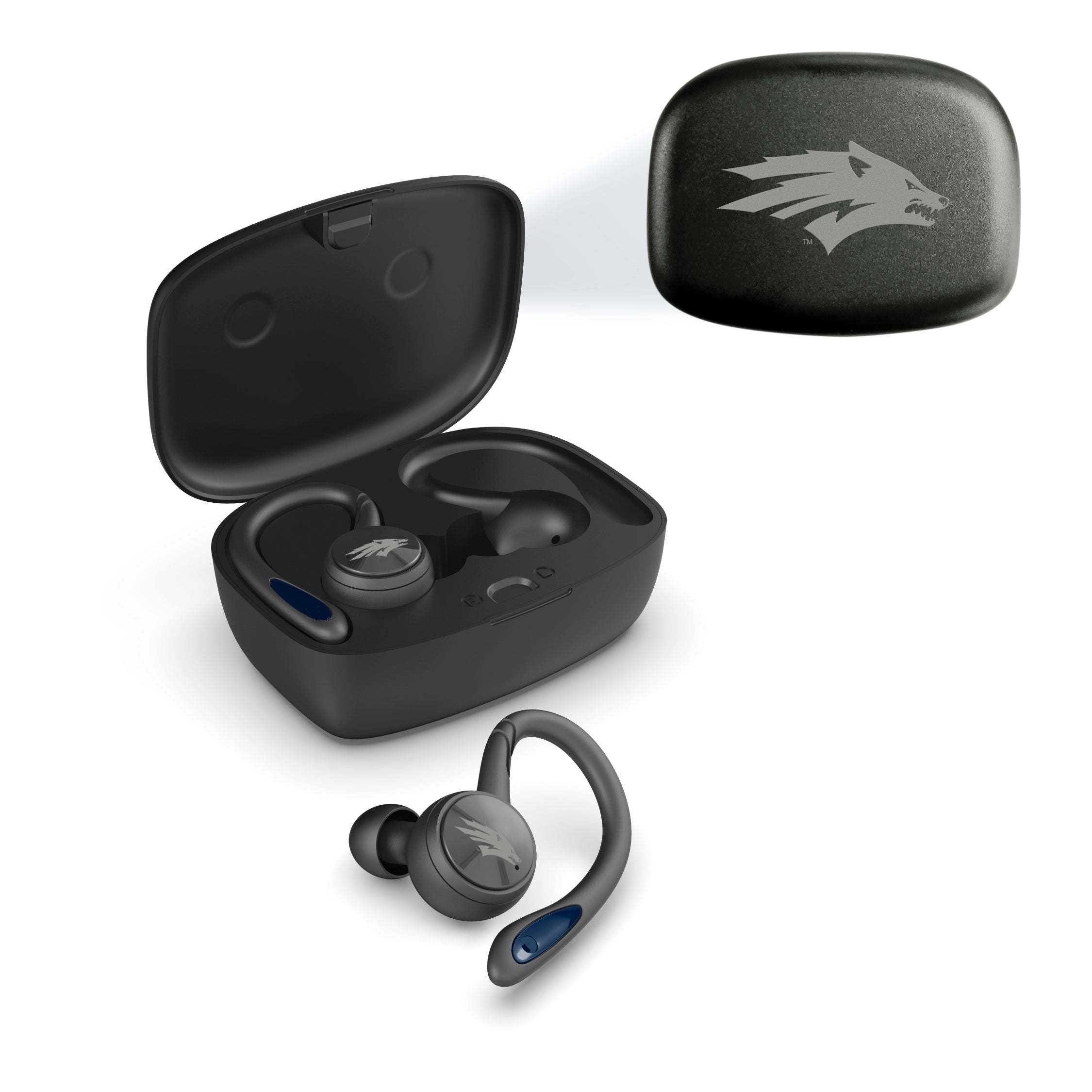 Nevada Wolf Pack NCAA Sport True Wireless Earbuds