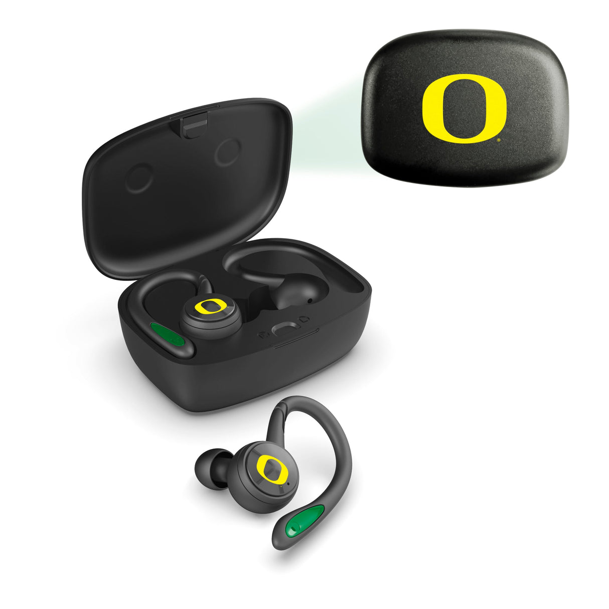 Oregon Ducks NCAA Sport True Wireless Earbuds