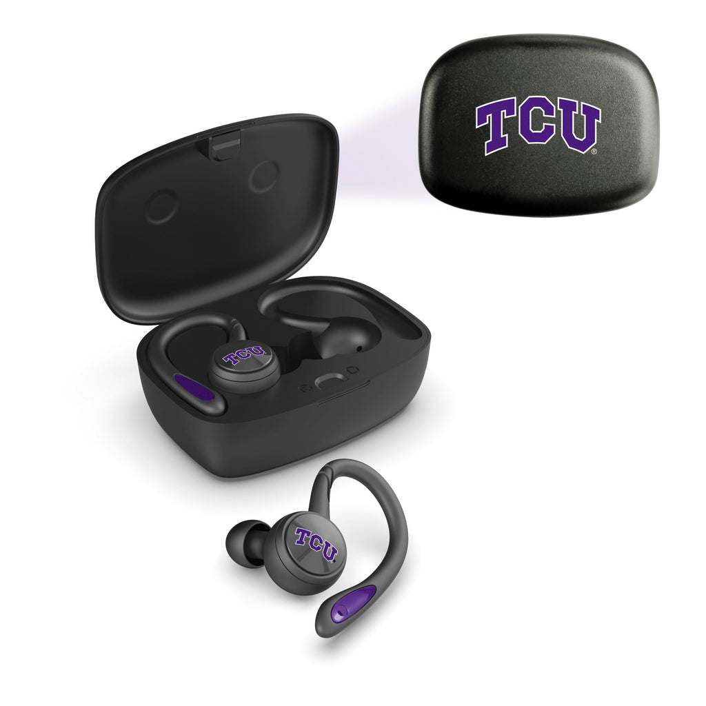 Tcu Horned Frogs Collegiate Sport True Wireless Earbuds