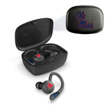 Ole Miss Rebels NCAA Sport True Wireless Earbuds