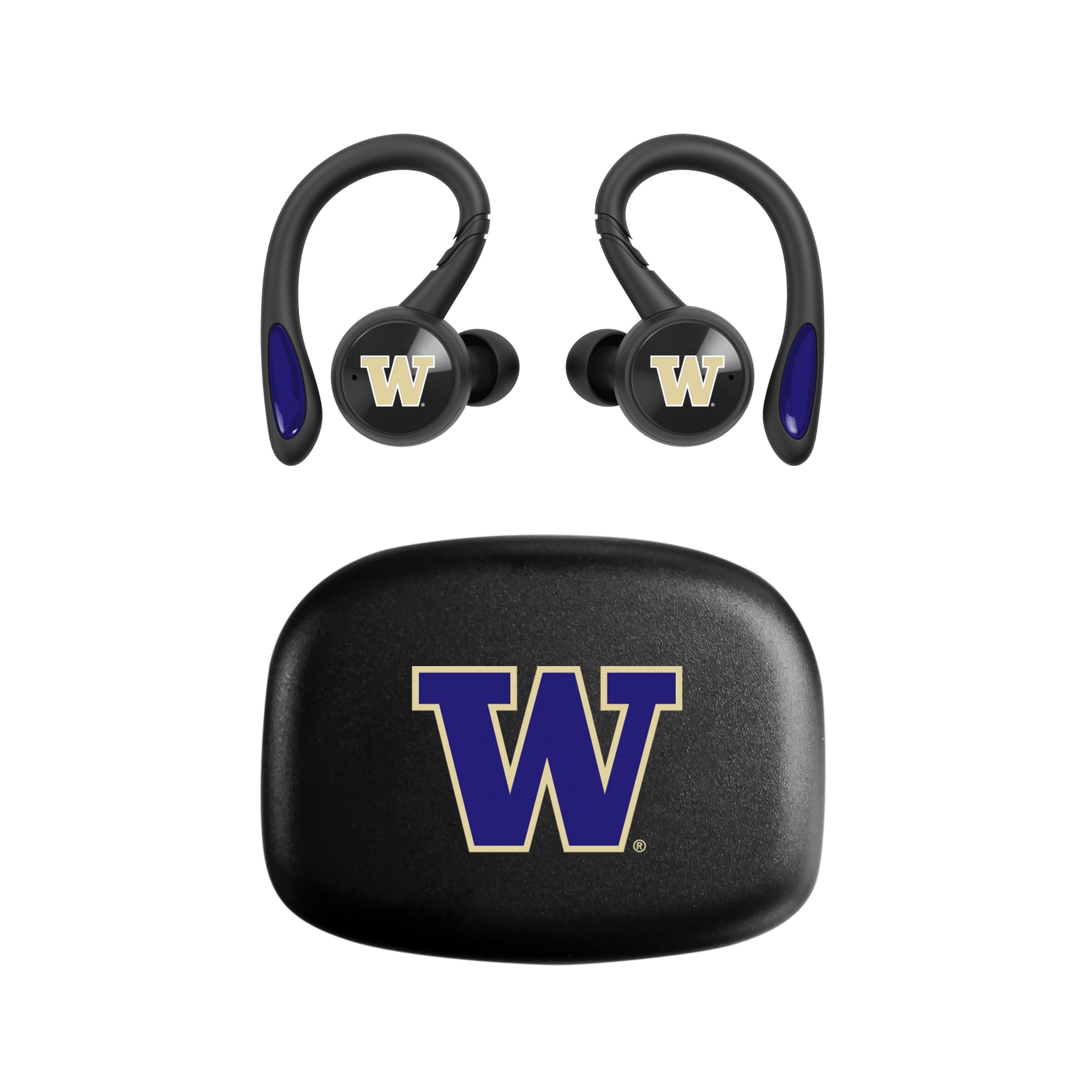 Washington Huskies NCAA Sport True Wireless Earbuds