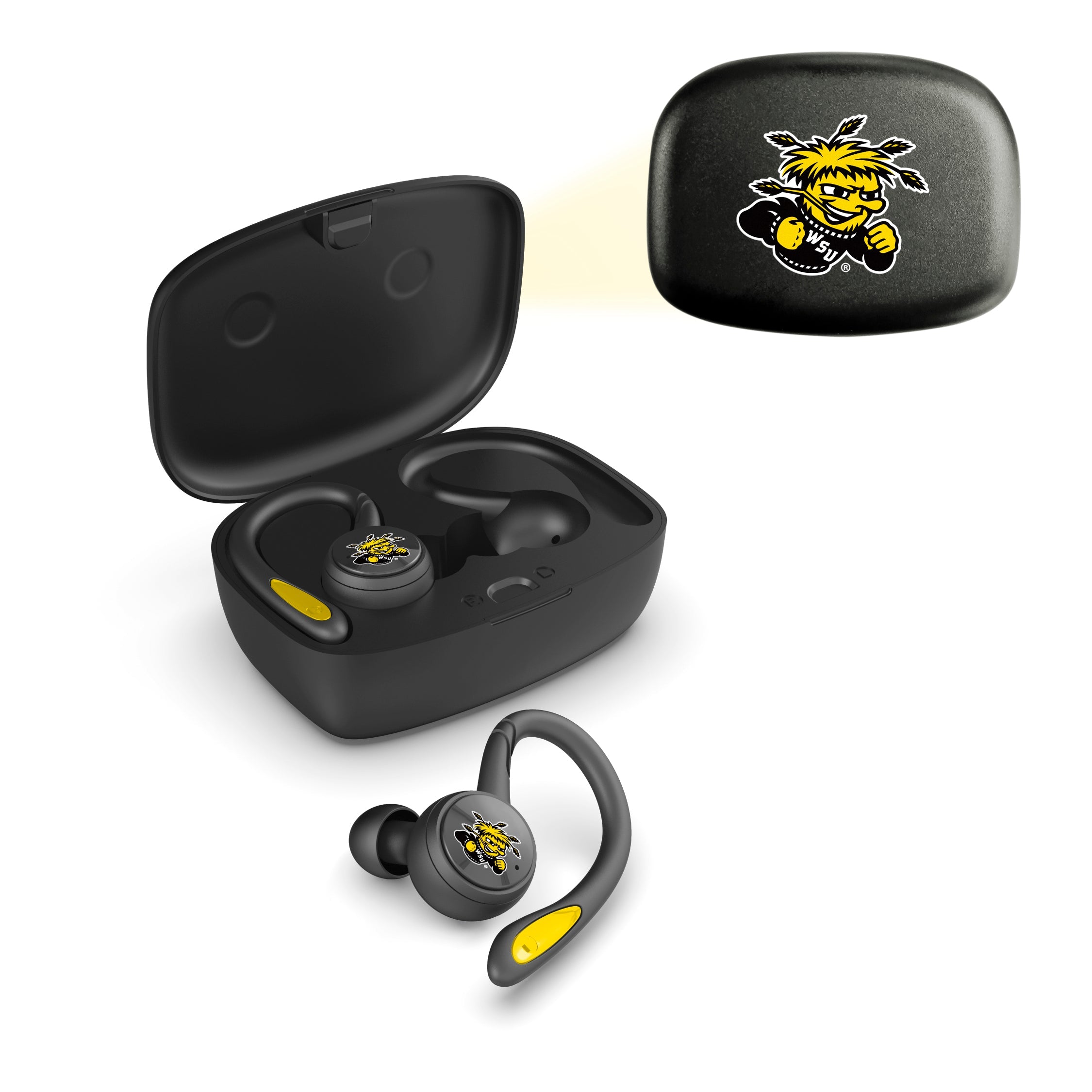 Wichita State Shockers NCAA Sport True Wireless Earbuds