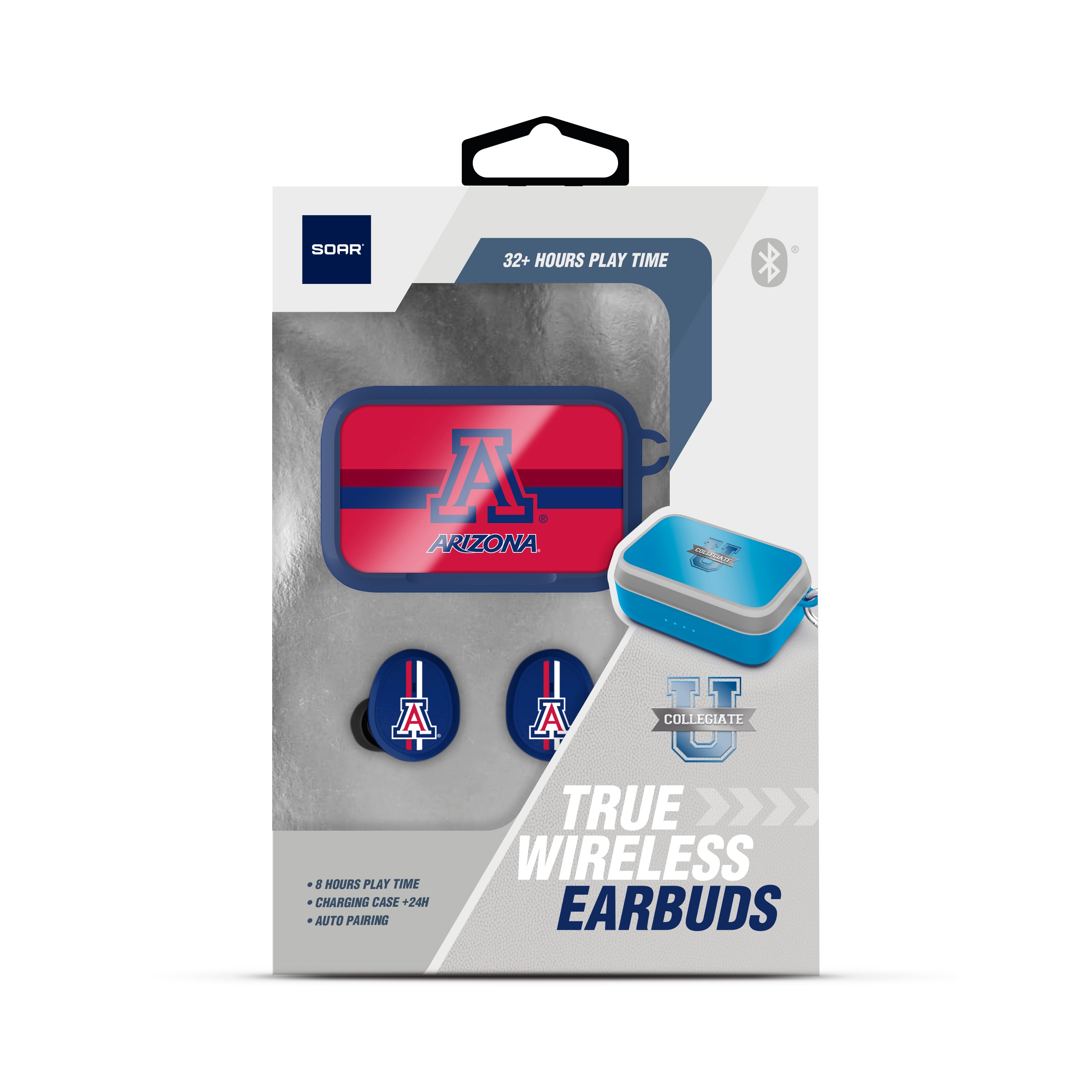 Arizona Wildcats NCAA Wireless Sports Earbuds