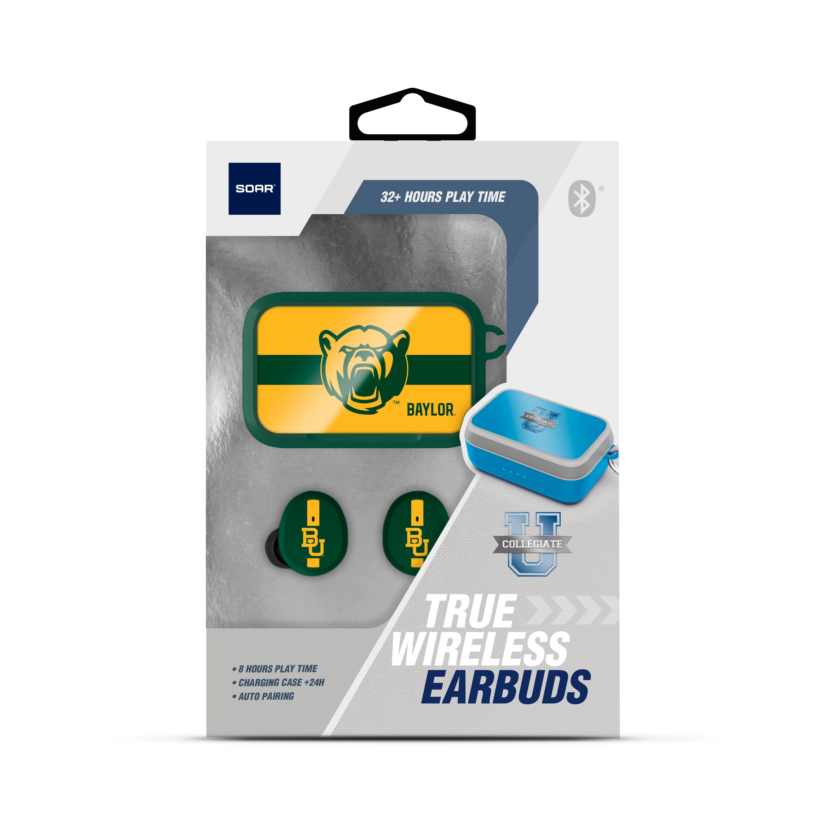 Baylor Bears NCAA Wireless Sports Earbuds