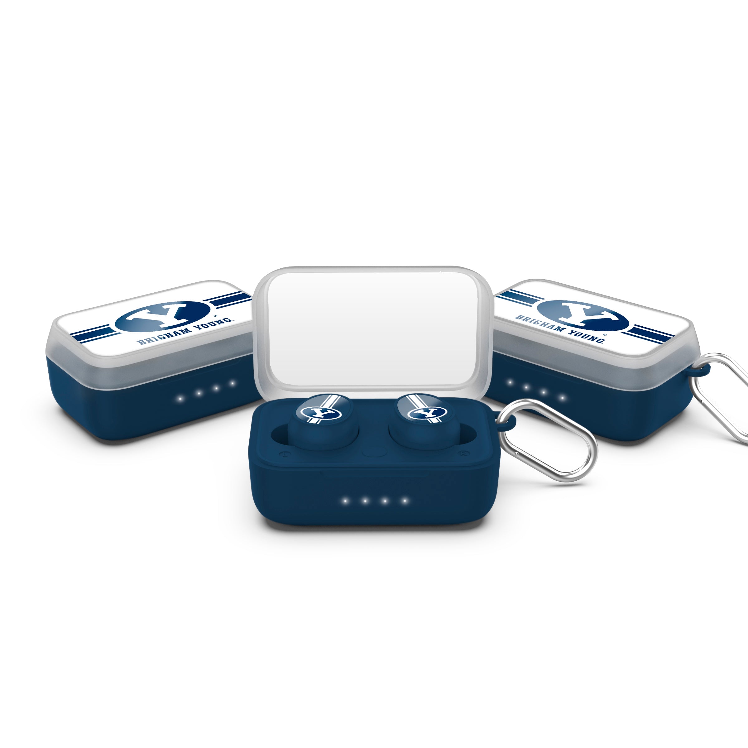 BYU Cougars NCAA Wireless Sports Earbuds