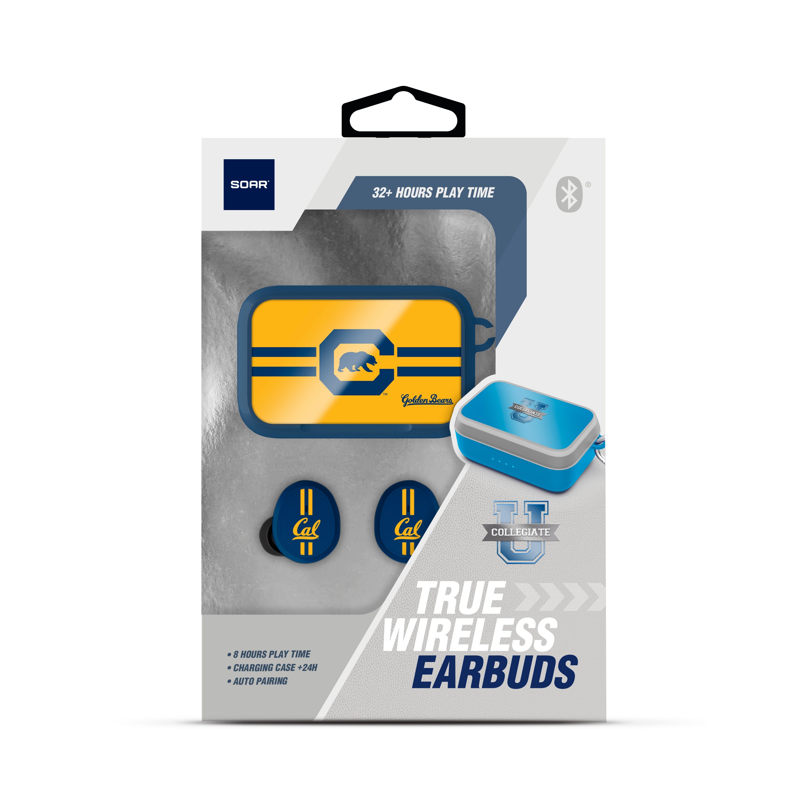 Cal Golden Bears NCAA Wireless Sports Earbuds