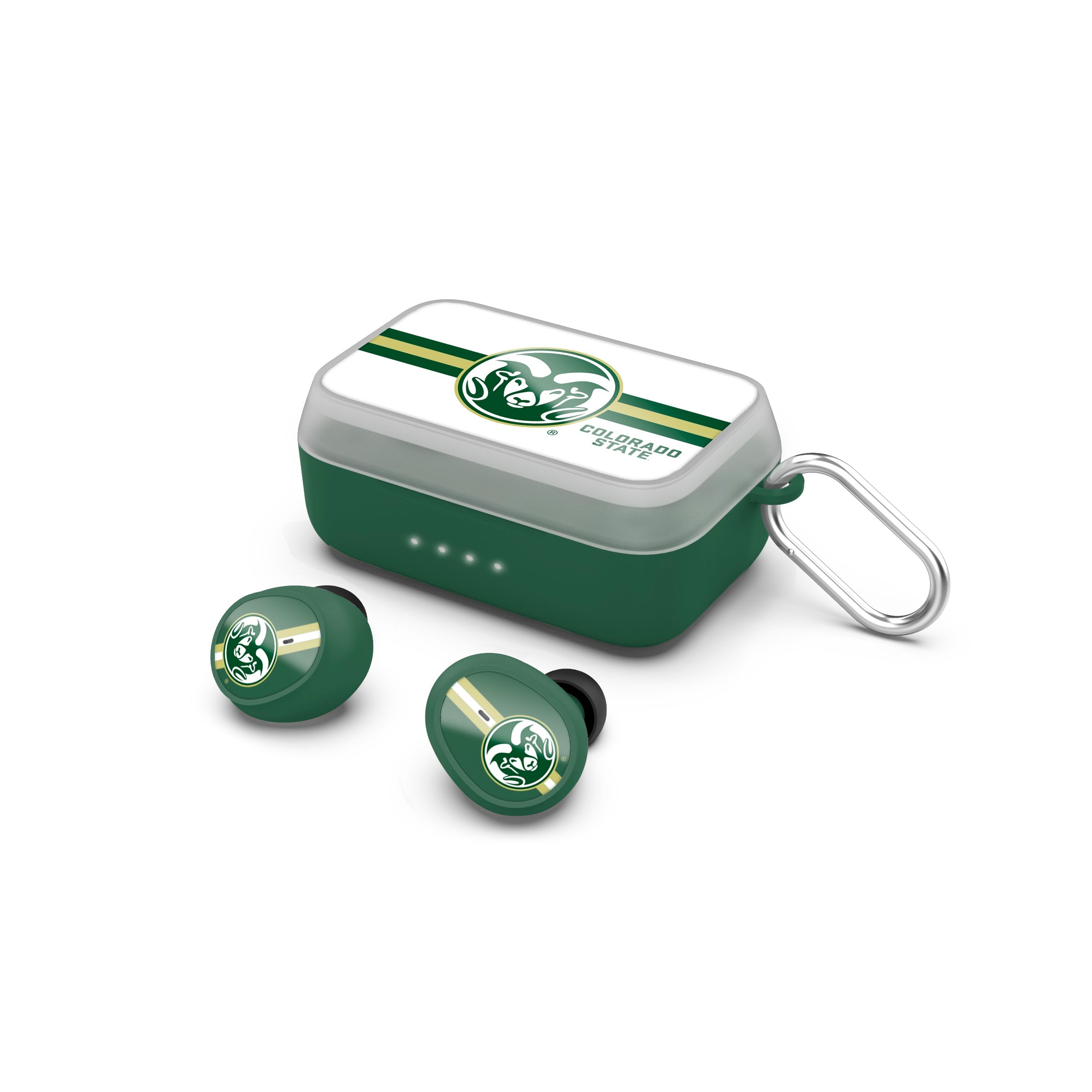 Colorado State Rams NCAA Wireless Sports Earbuds