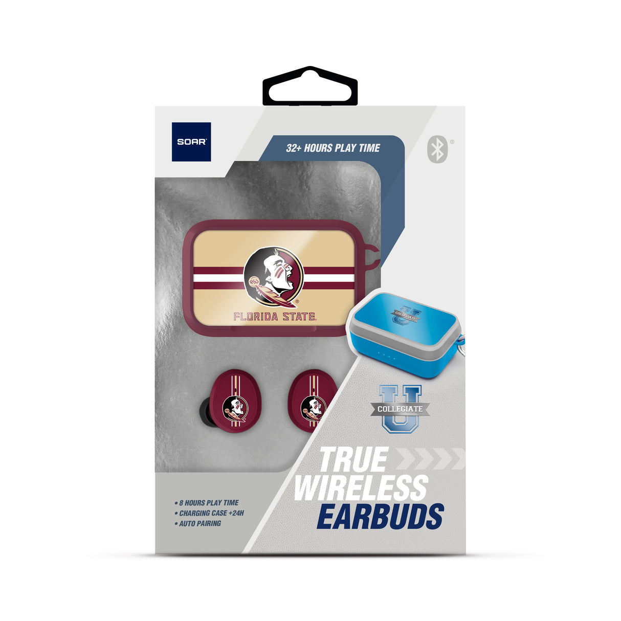 Florida State Seminoles NCAA Wireless Sports Earbuds